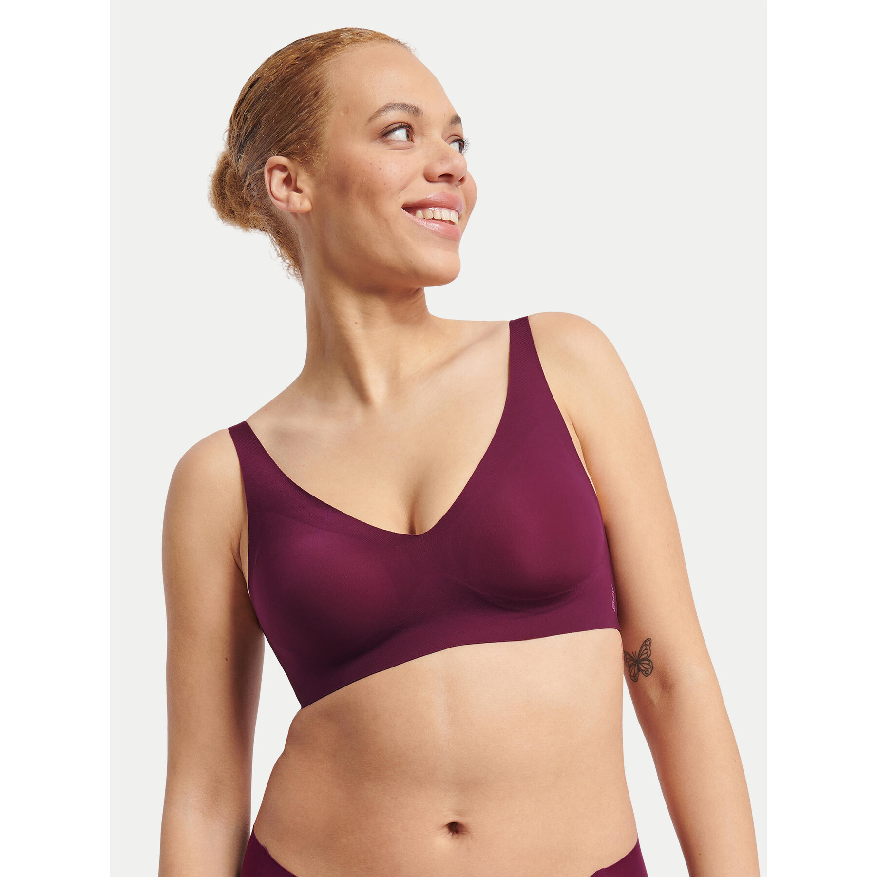 Sloggi Reggiseno senza ferretto Zero Feel 10217729 Viola