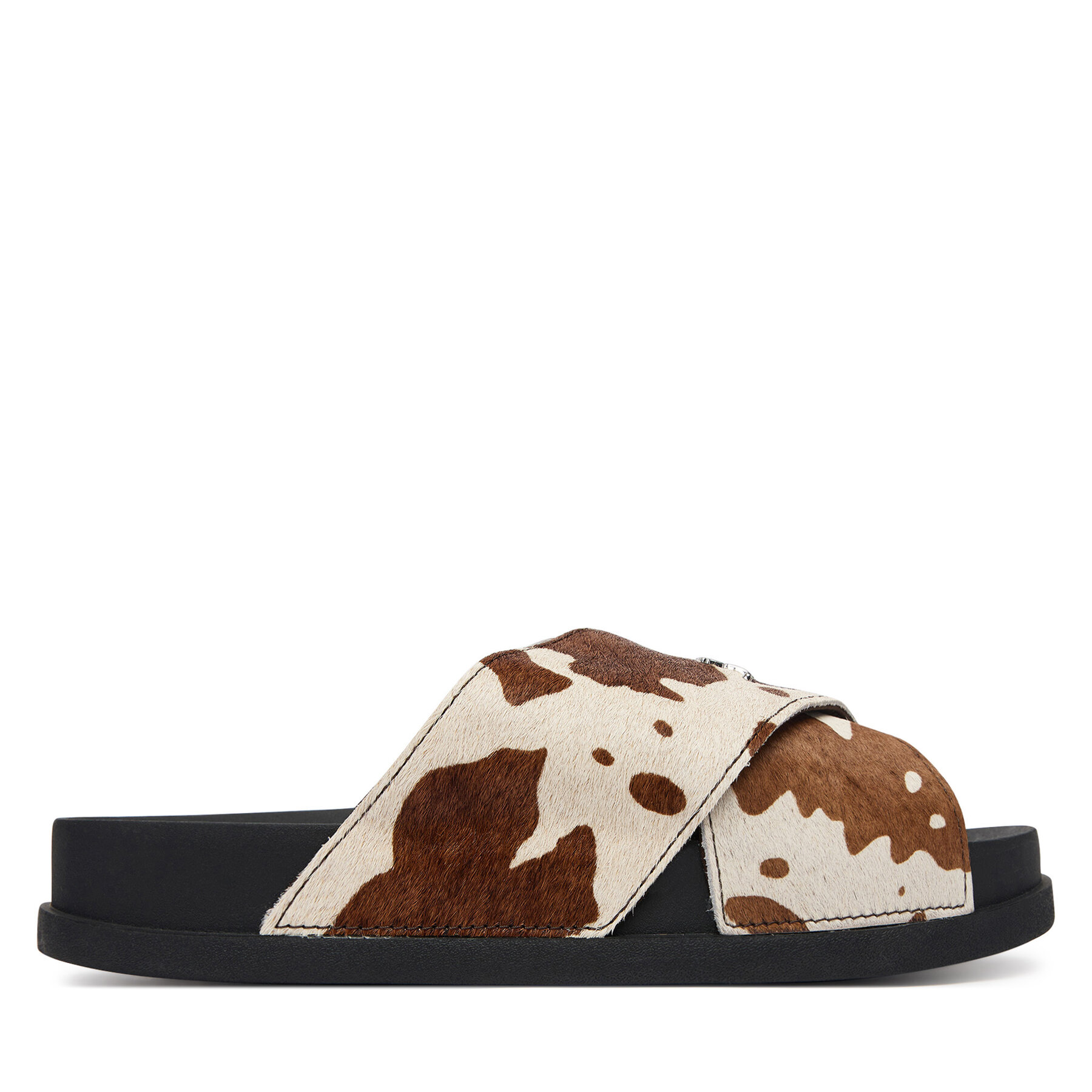 Παντόφλες Tommy Jeans Tjw Comfort Slides Calf Hair EN0EN02941 Έγχρωμο