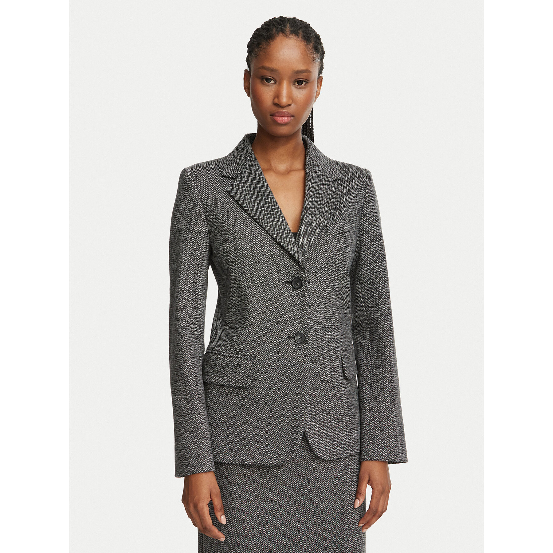 Weekend Max Mara Sakko Feroce 2625916012 Grau Regular Fit