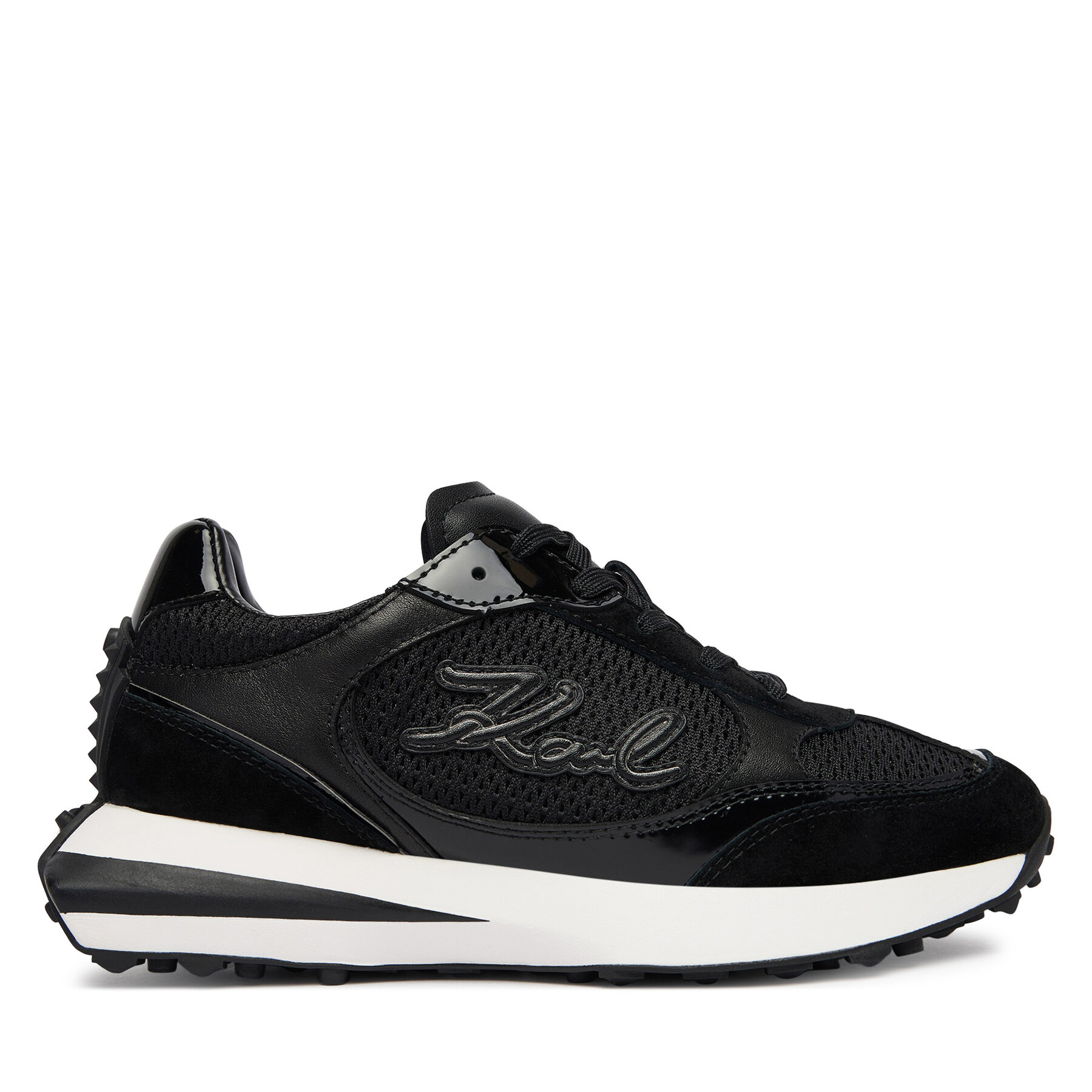 Sneakers KARL LAGERFELD Zone KL62926A Negru