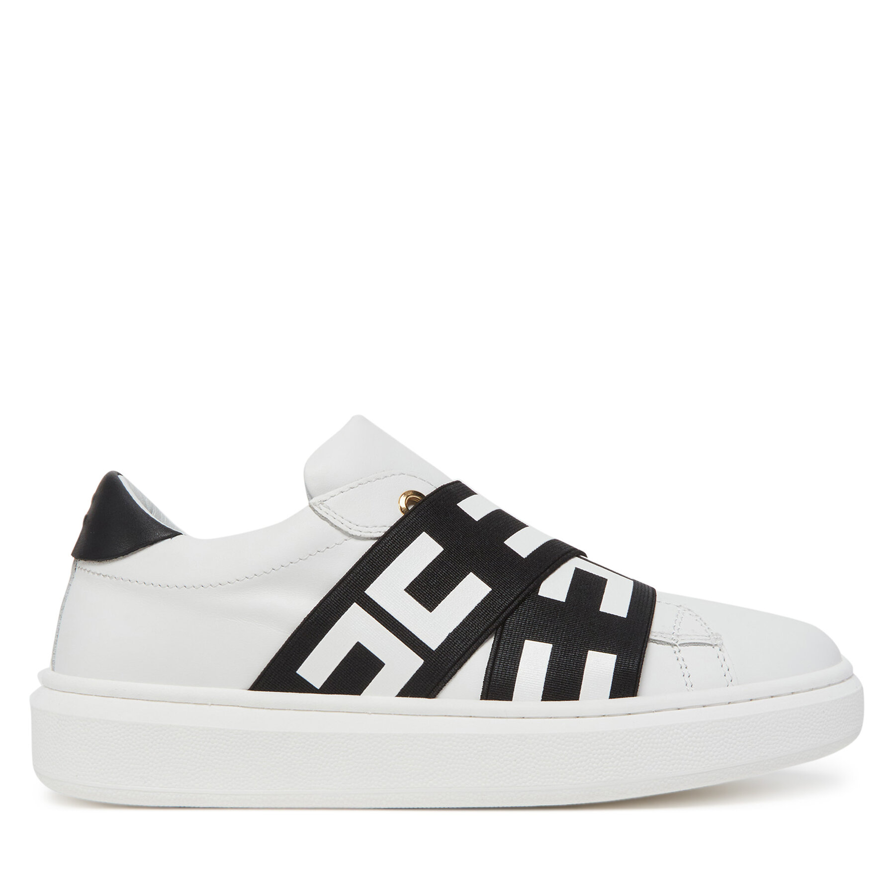 Dziecięce Sneakersy Elisabetta Franchi, Rozmiar 34 Biały F4-A9E-0230