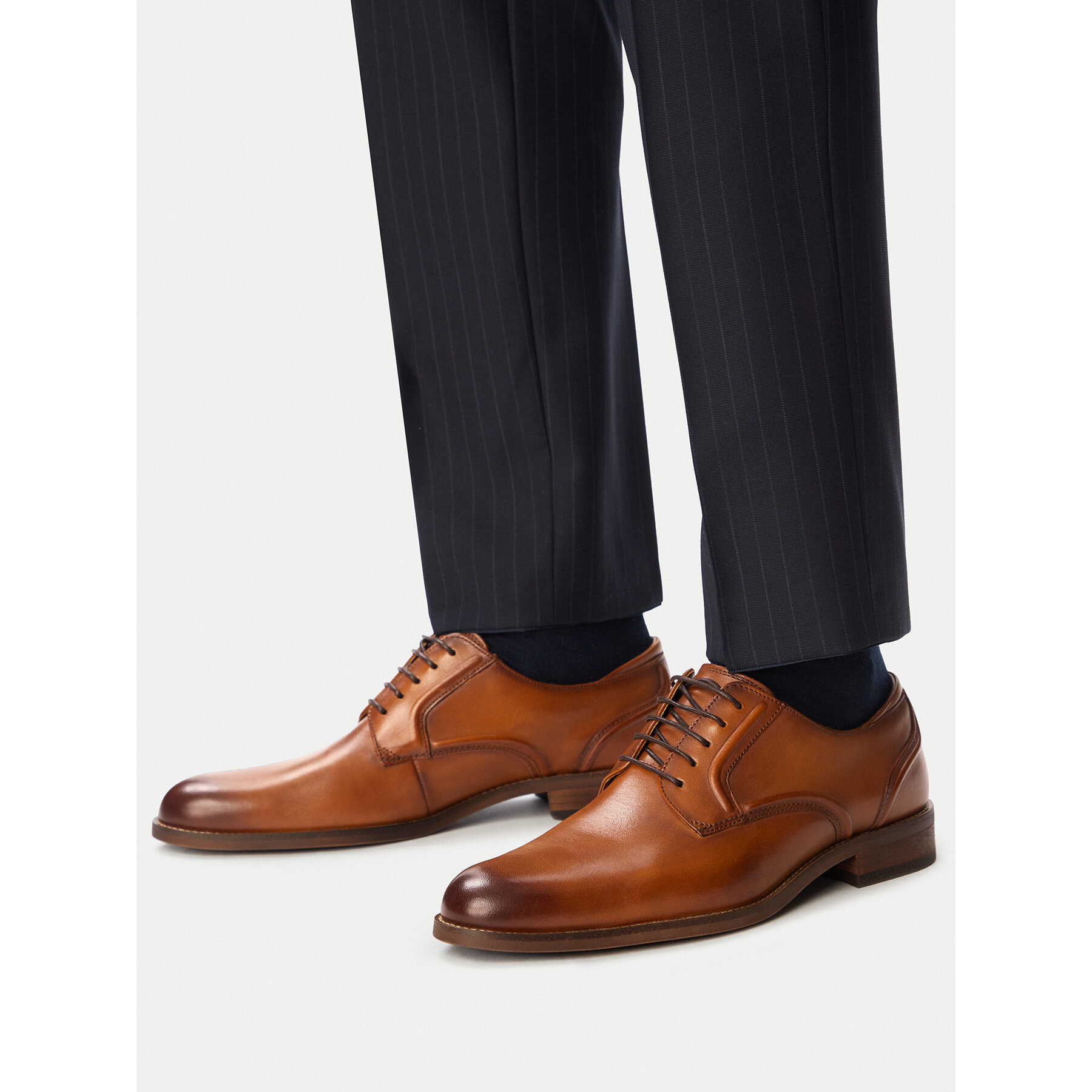 Poltopánky Clarks CraftRemi Lace 26186389 Hnedá