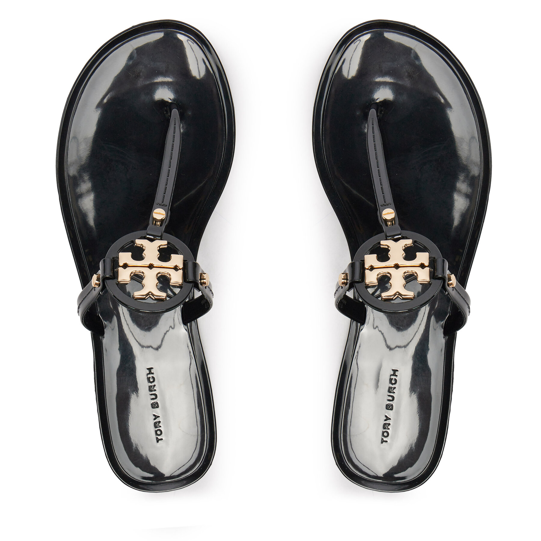 Flip flop Tory Burch Mini Miller Flat Thong 51148678 Negru
