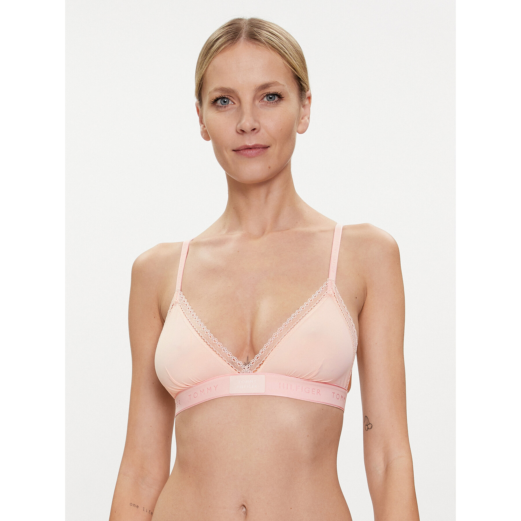 Tommy Hilfiger Bralette melltartó UW0UW04750 Rózsaszín