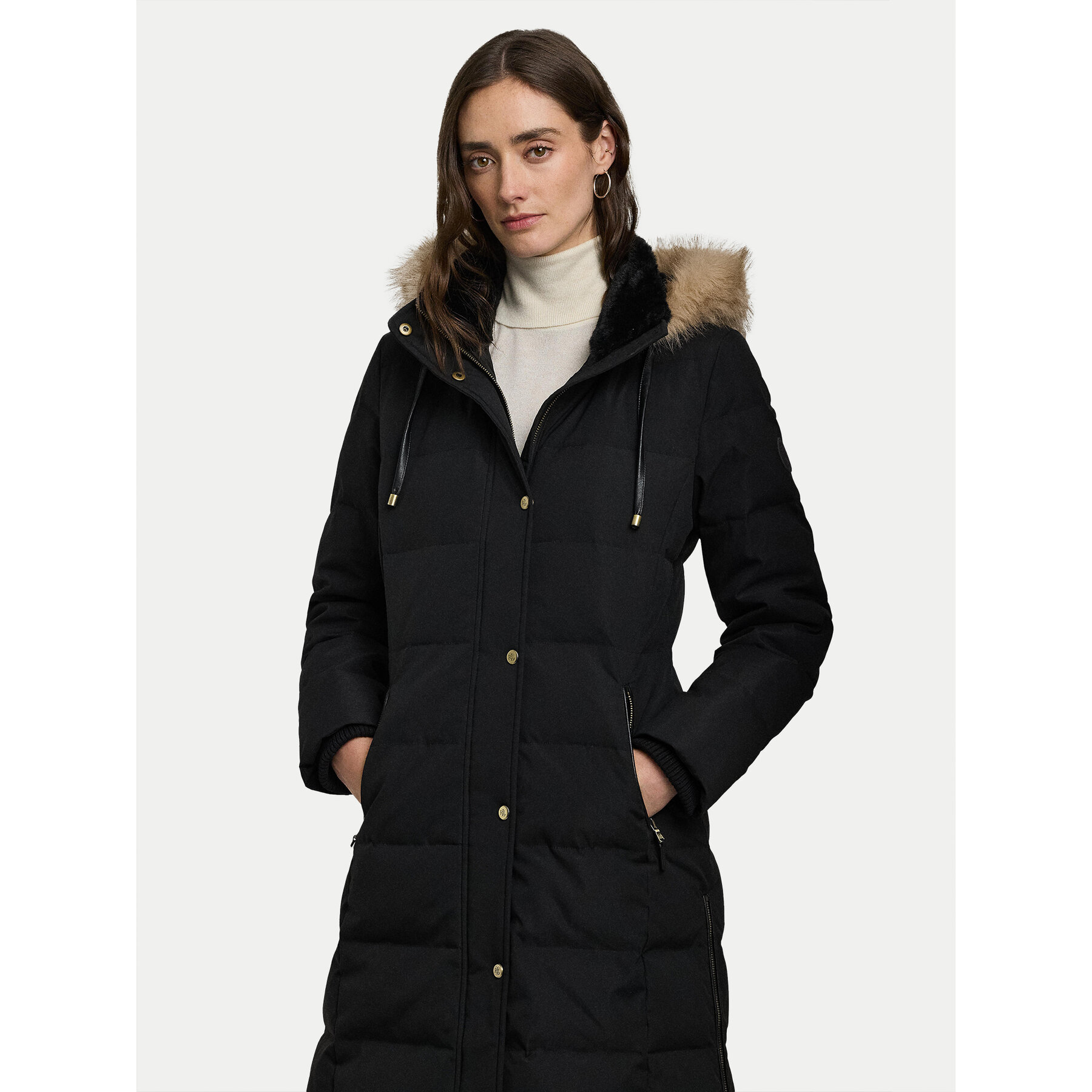 LAUREN RALPH LAUREN Daunenjacke 297957509001 Schwarz Regular Fit