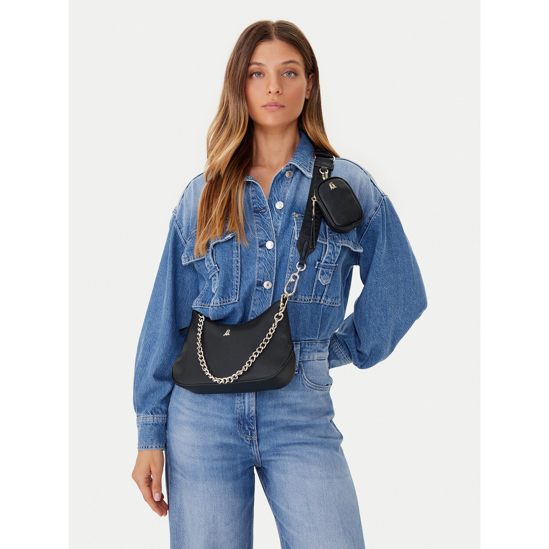 Дамска чанта Steve Madden Bsin SM13001827 Черен