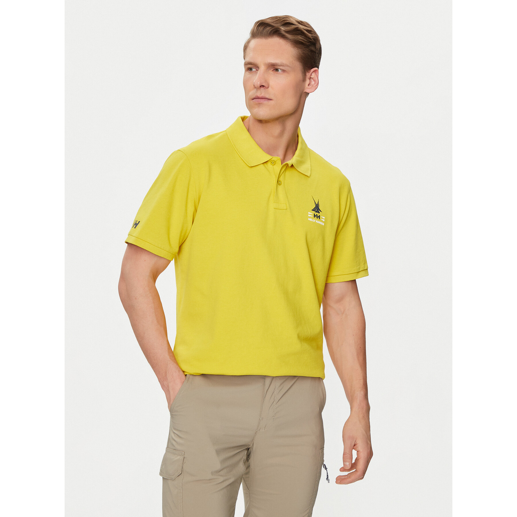 Helly Hansen Helly Hansen Polo Koster Polo 34299 Κίτρινο Regular Fit