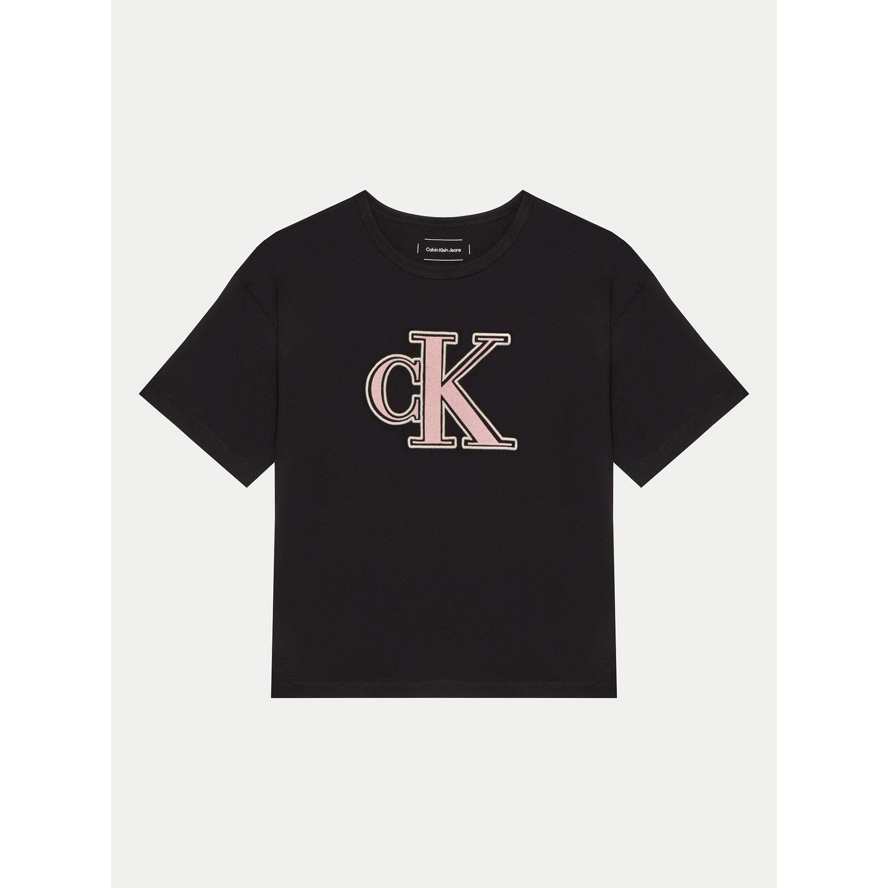Calvin Klein Jeans T-Shirt IG0IG02806 Schwarz Boxy Fit