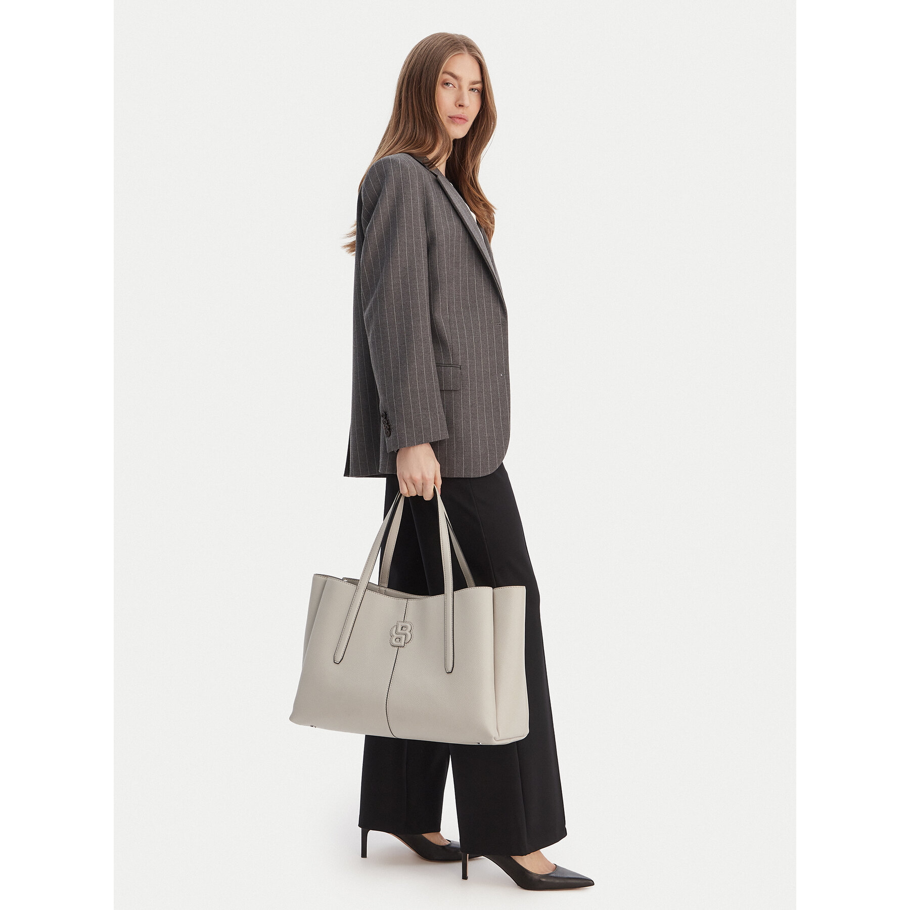 Torbica BOSS Anett New 50557890 Siva