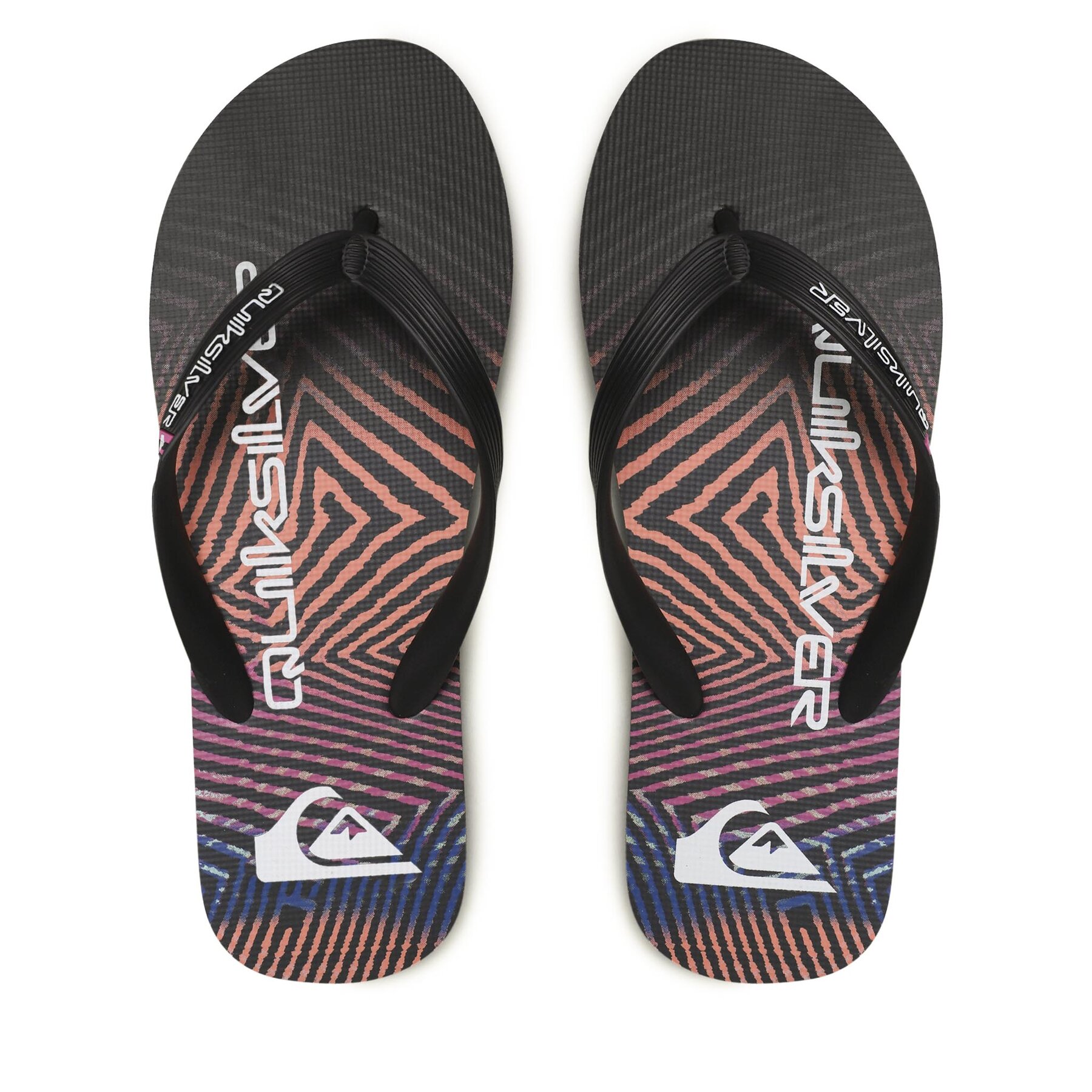 Pánske Žabky Quiksilver, Rozmer: 43, Čierna, AQYL101287