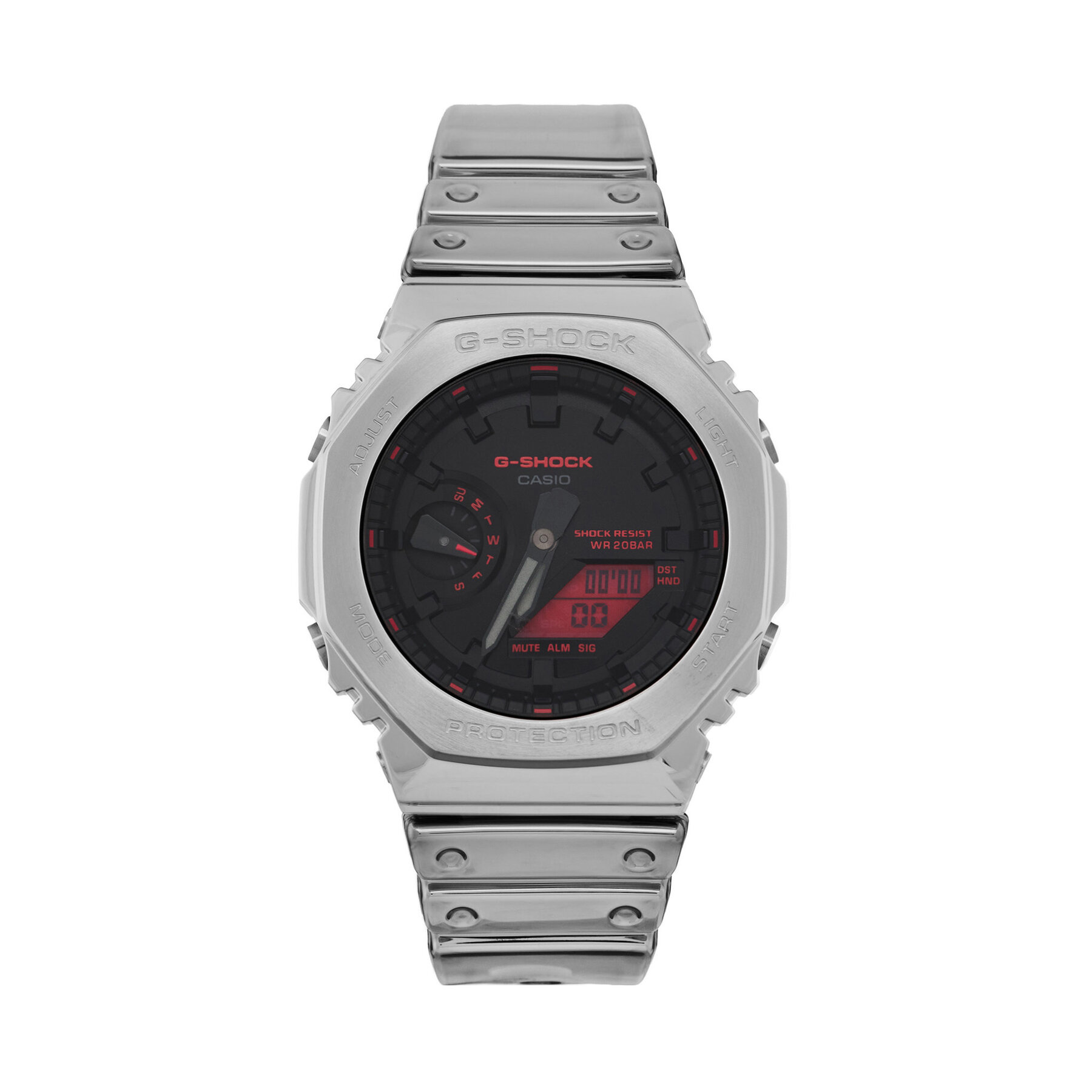 Ročna ura G-Shock GM-2100YRA-8AER Srebrna
