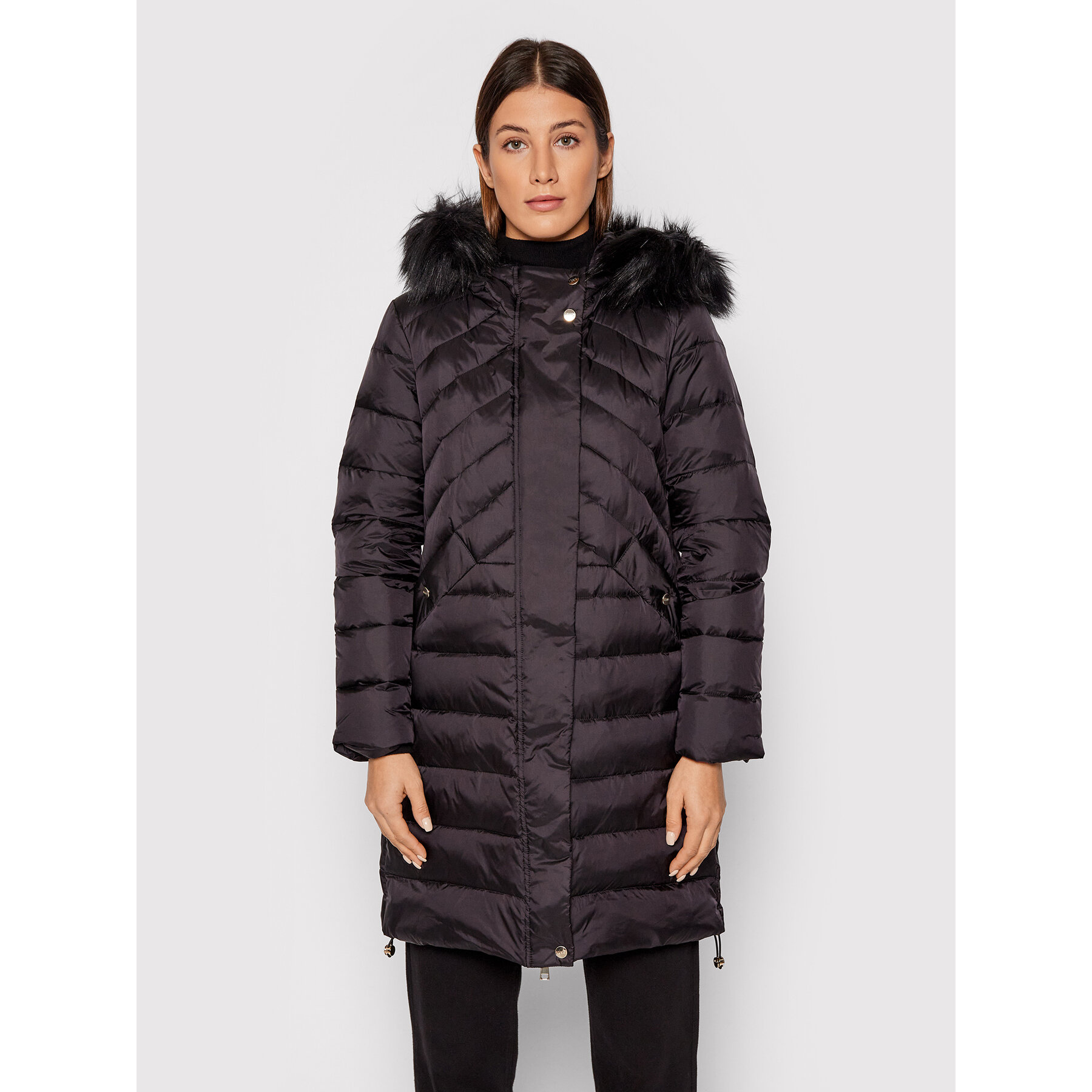 Liu Jo Übergangsjacke WF1065 T4573 Schwarz Regular Fit