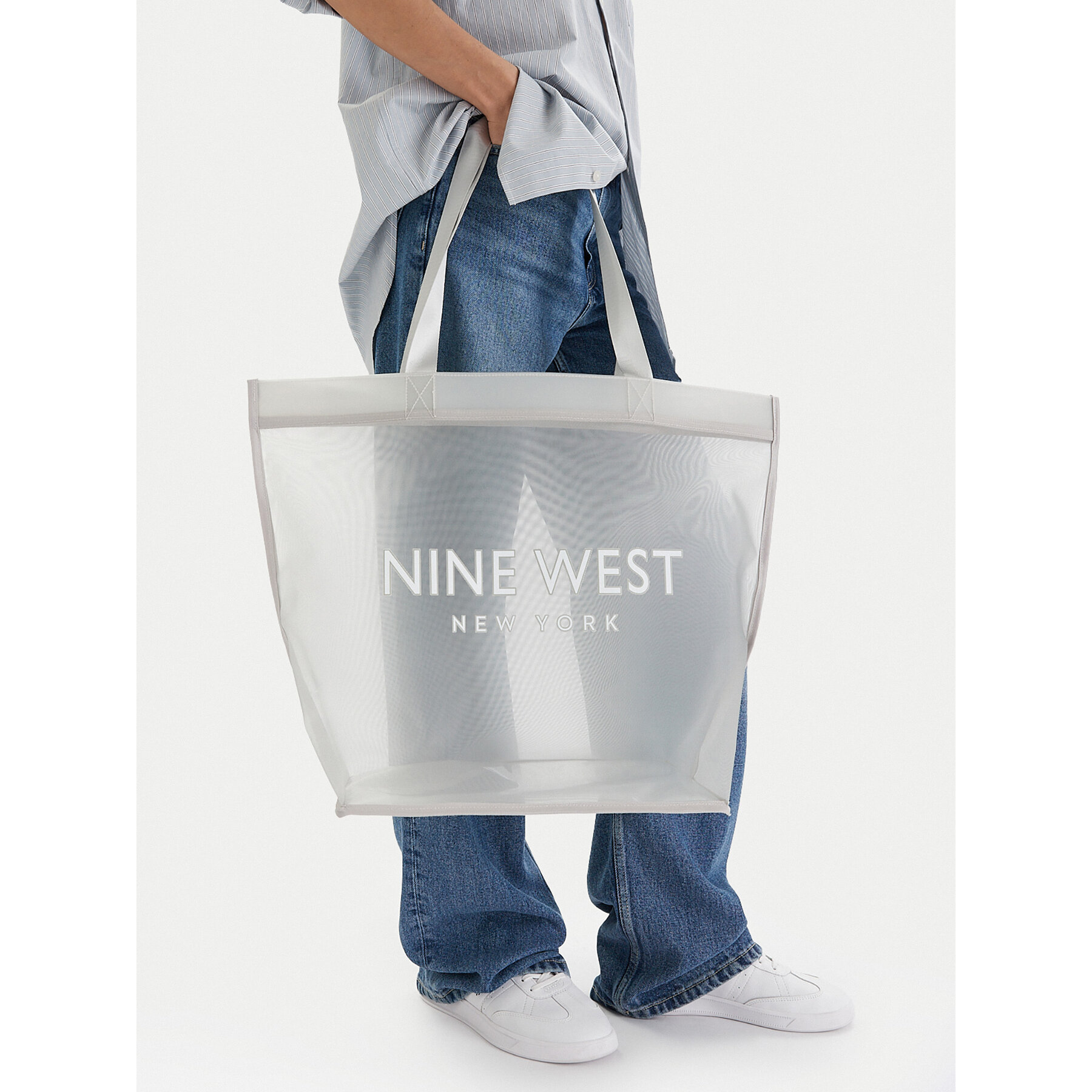 Geantă Nine West CEO-Eloura-LA374-4074 Gri