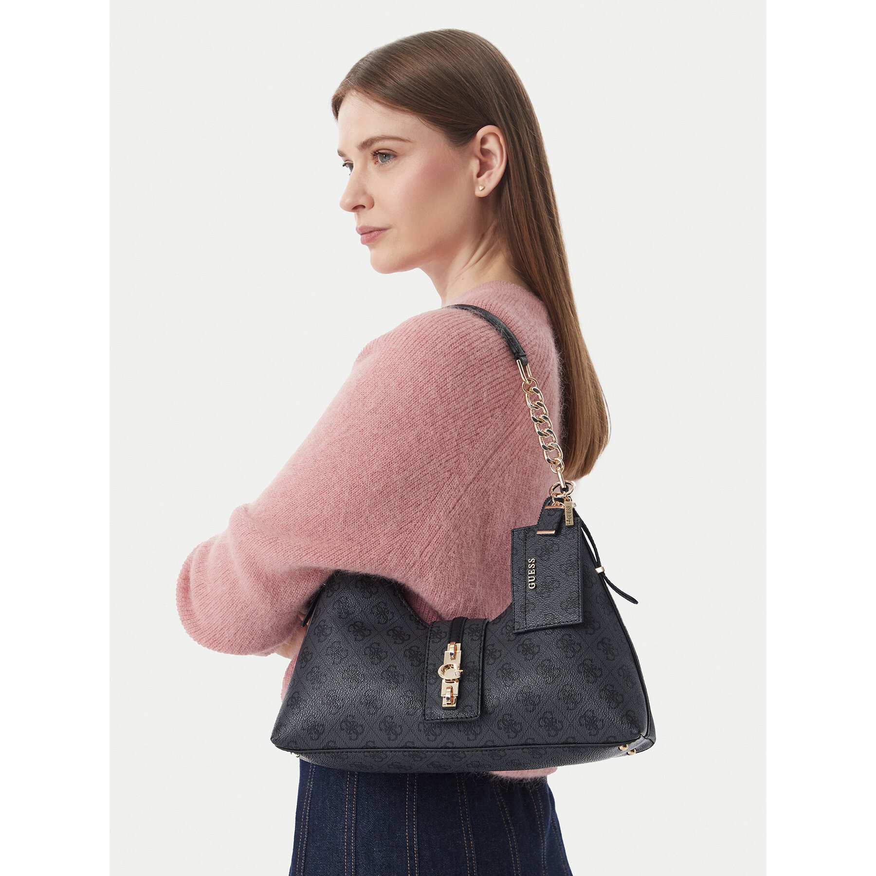 Geantă Guess Yvonne HWSG23 78010 Negru