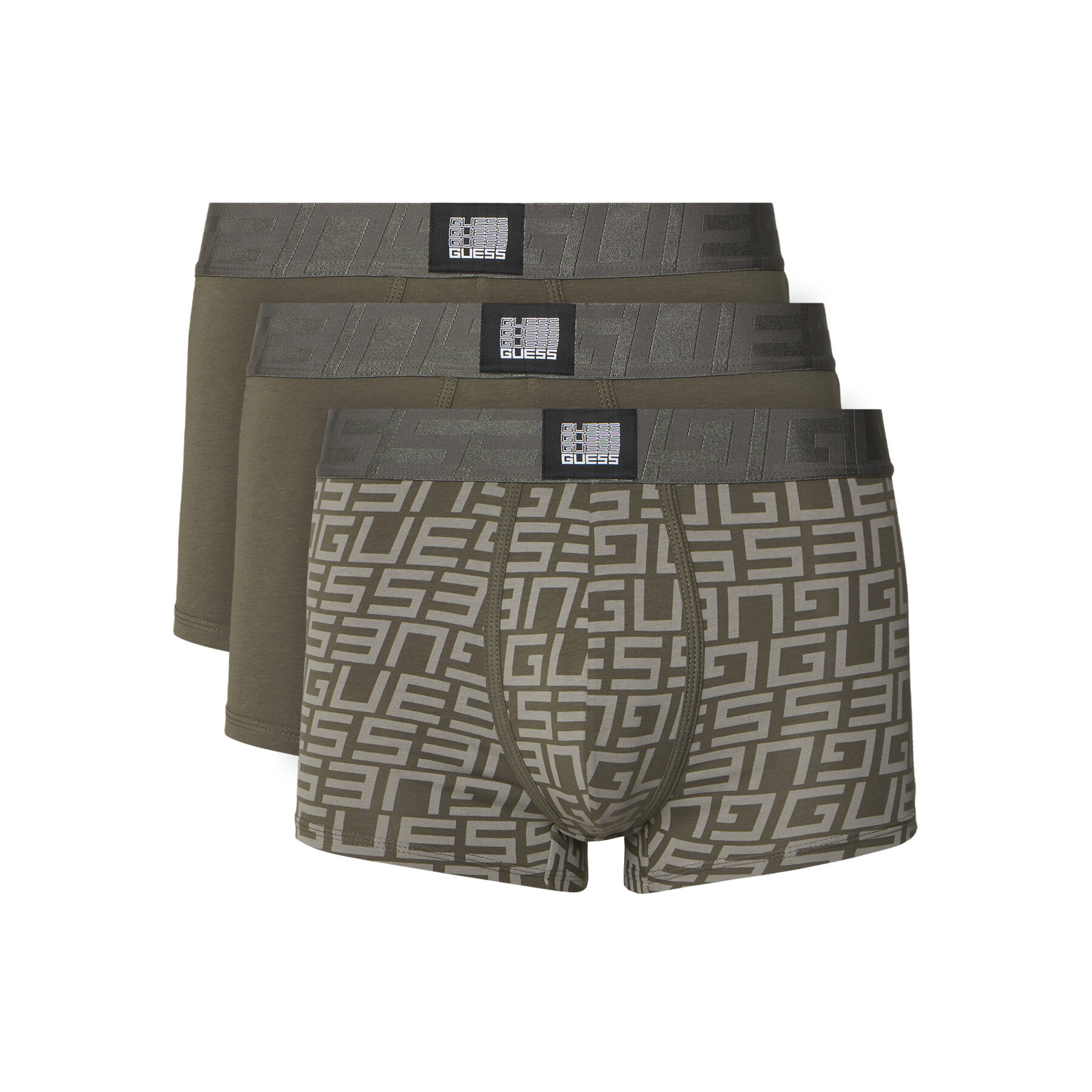 Guess Boxershorts-Set U4RG01 K6YW0 Grau