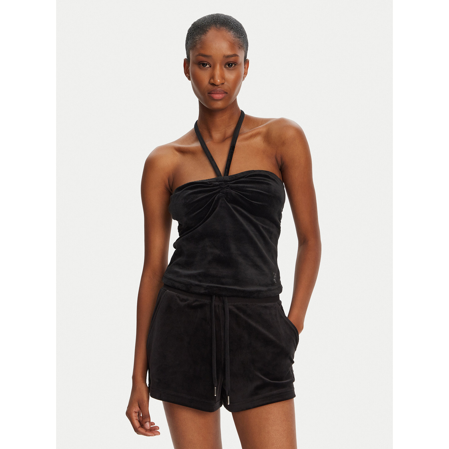 Juicy Couture Top JCWCT125325 Nero Slim Fit