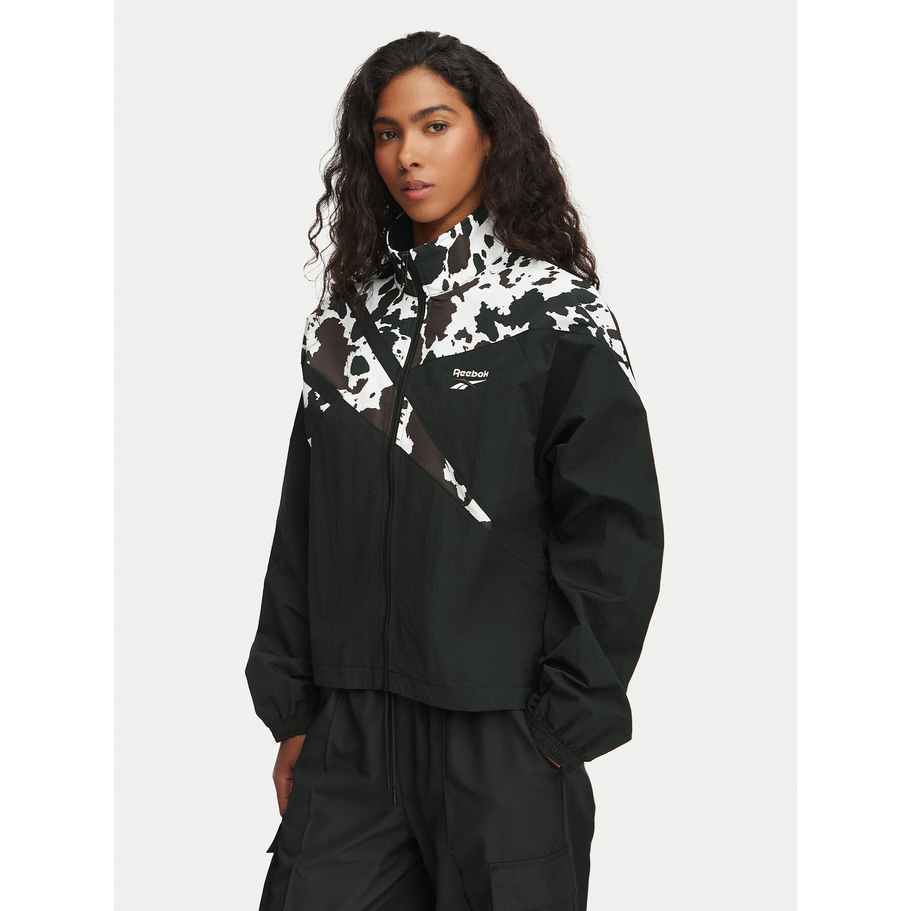 Reebok Übergangsjacke Kinga RK25692CCW Schwarz Regular Fit