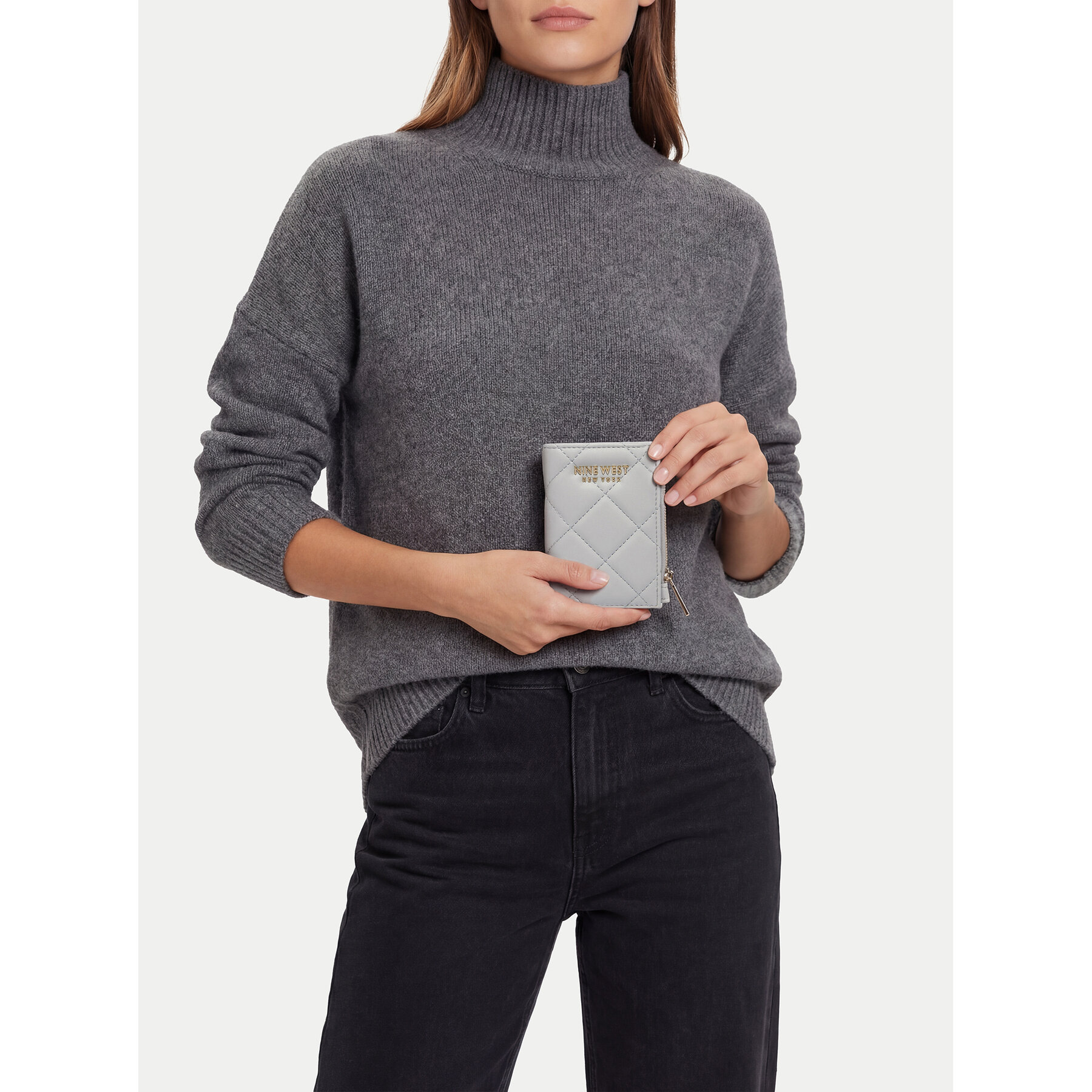 Πορτοφόλι Nine West CEO-NW-W1-006-SS26 Γκρι