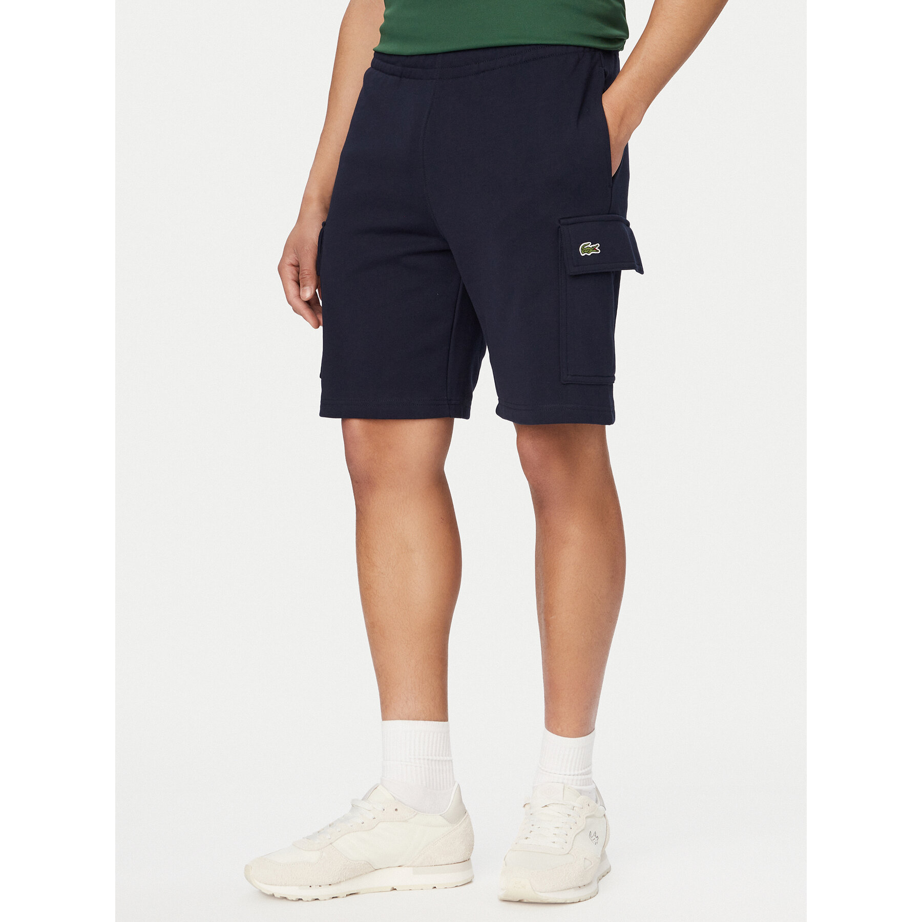 Lacoste Sportshorts GH9743 Dunkelblau Regular Fit