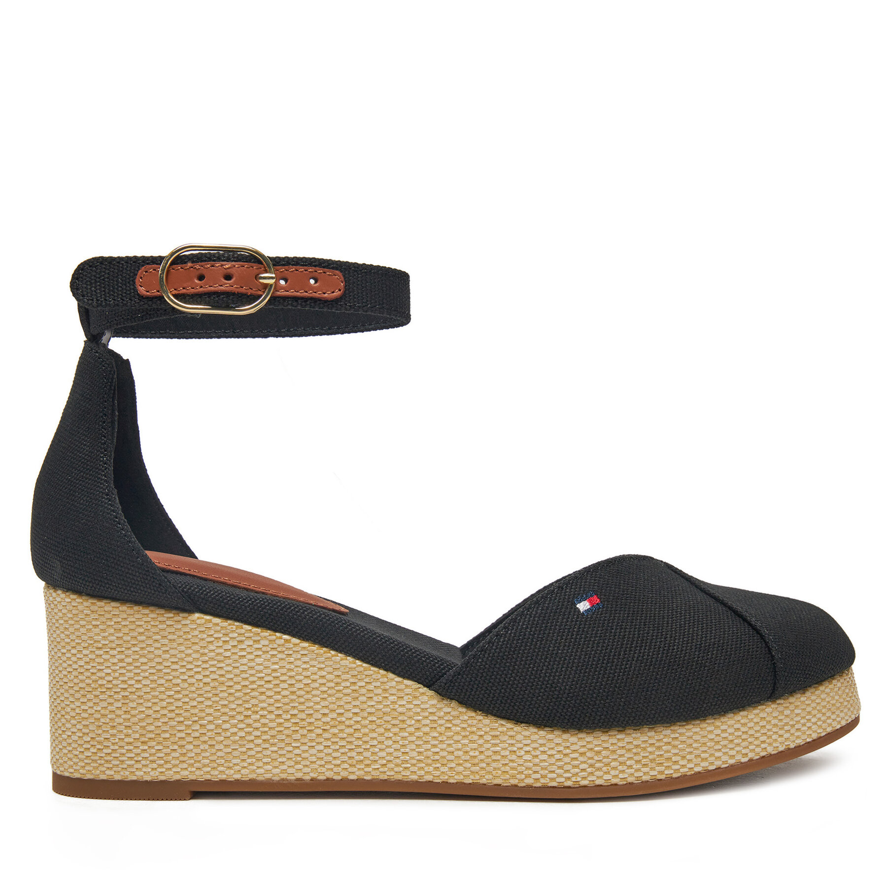 Espadrilky Tommy Hilfiger FW0FW08657 Čierna