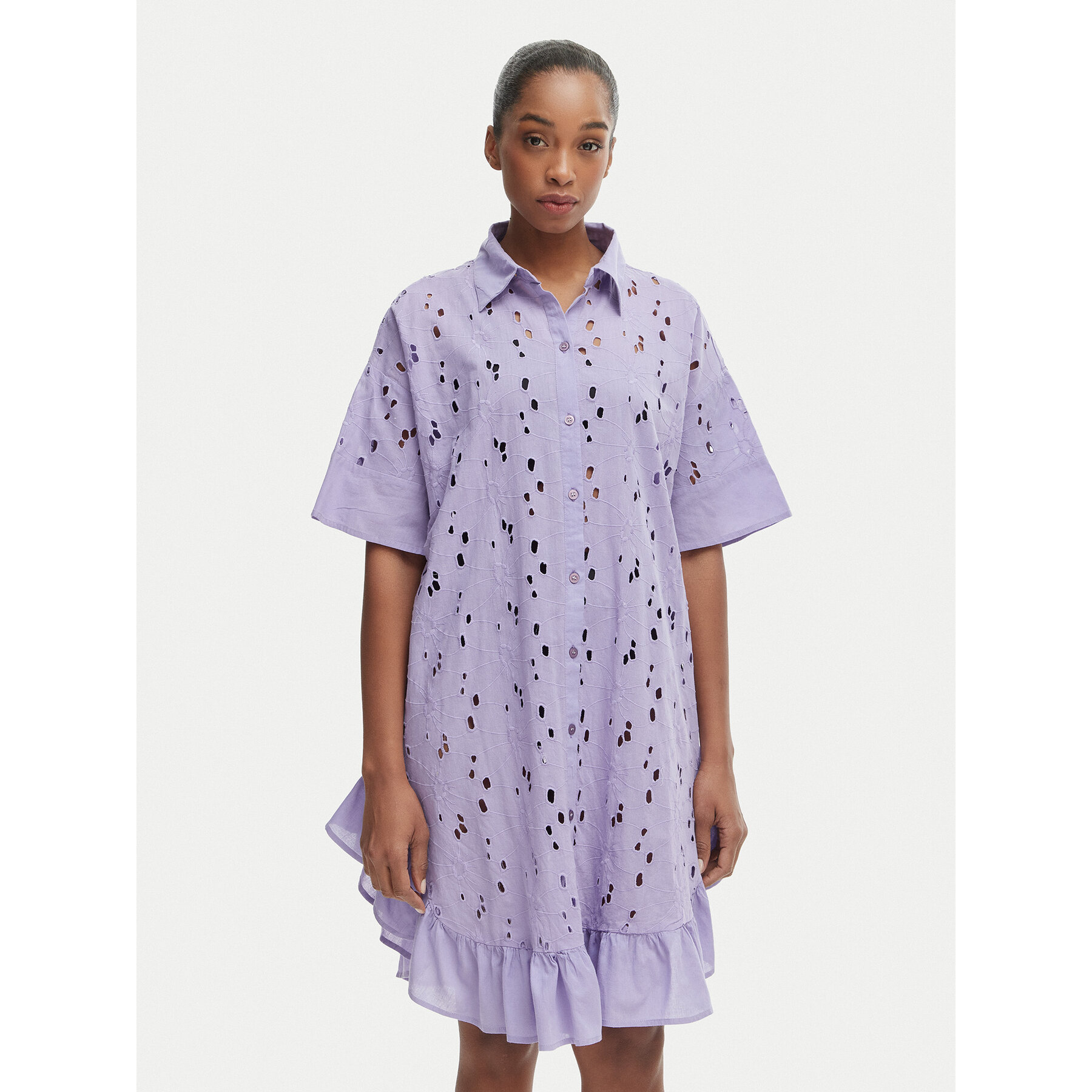 Iconique Sommerkleid Emily IC26-001 Helllila Relaxed Fit
