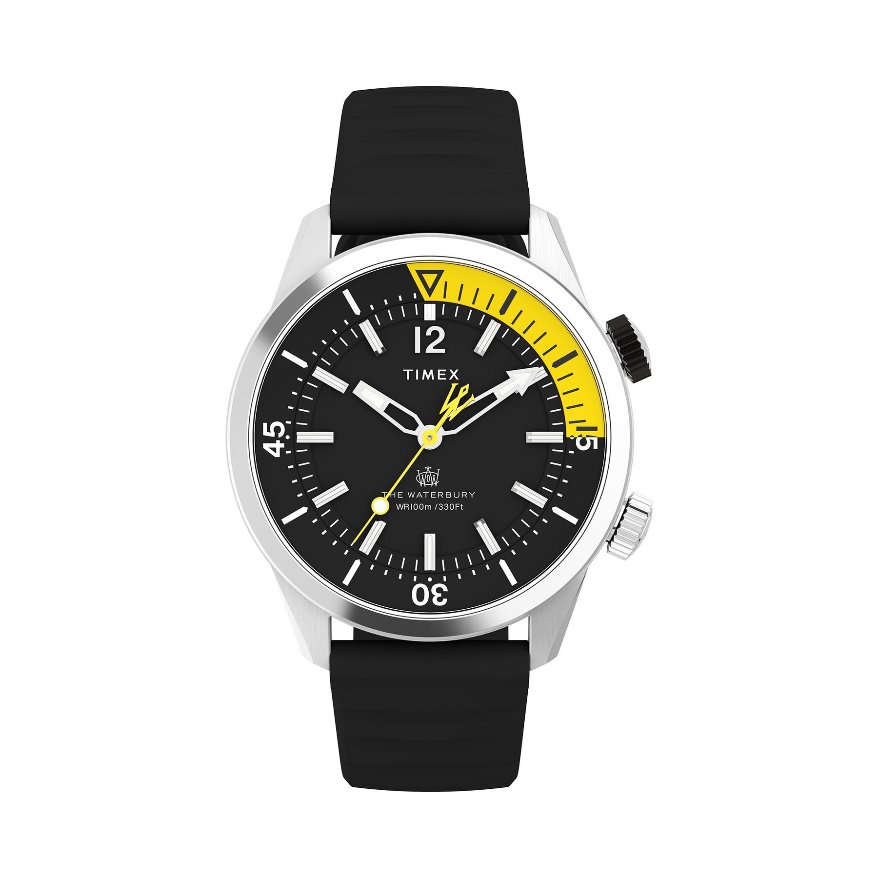 Karóra Timex Waterbury Dive TW2V73400 Fekete