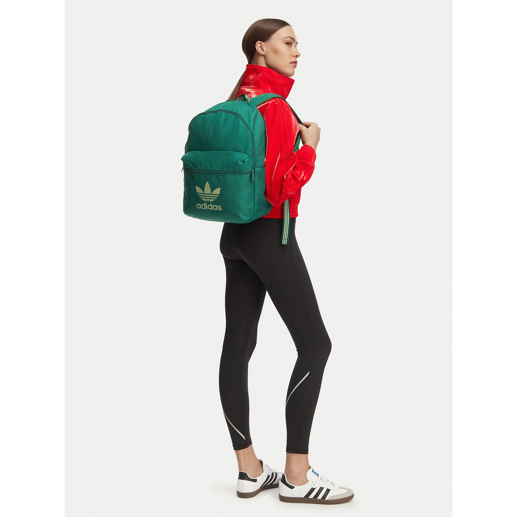 Σακίδιο πλάτης adidas Originals Adicolor JI9437 πράσινο ONE SIZE