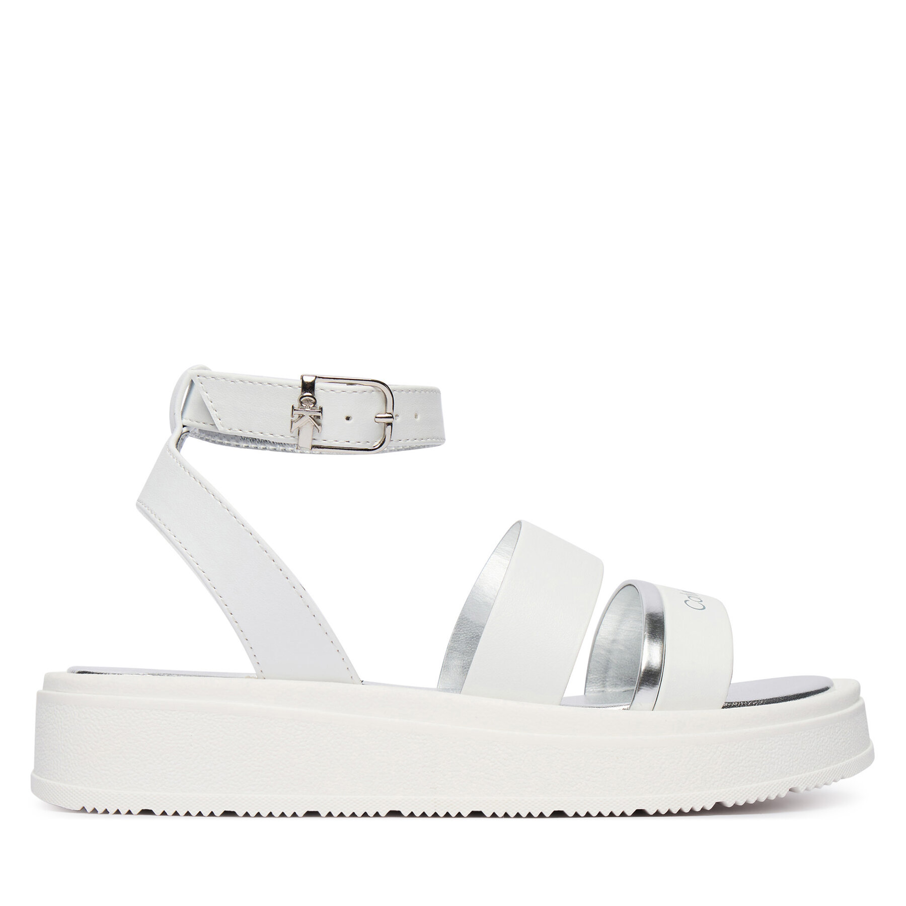 Sandale Calvin Klein Velcro Sandal V4A2-83261-0326 S Alb