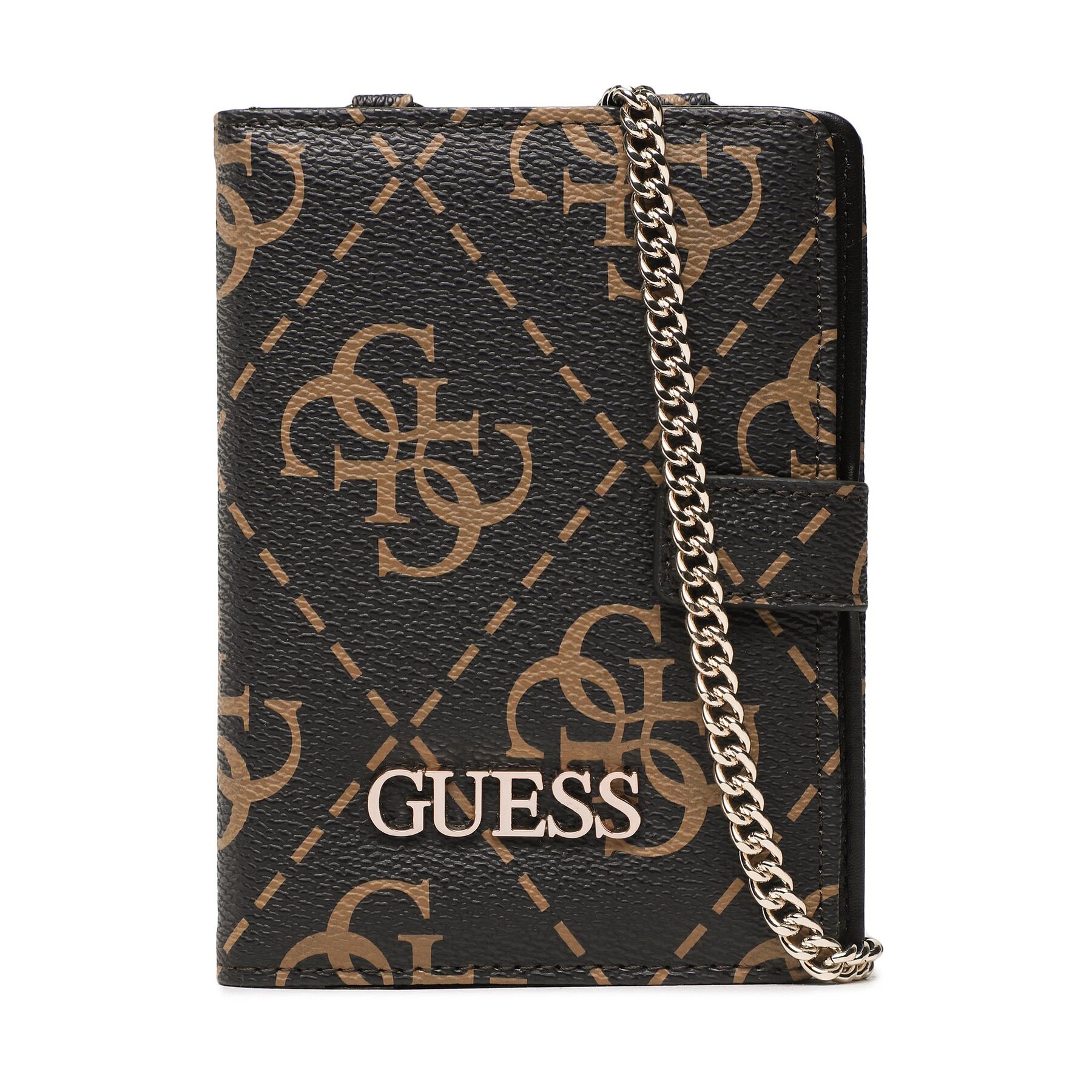 Custodia per documenti Guess Berta (S) Slg SWS868 80600 Marrone, Taglia 00, taglia : 00