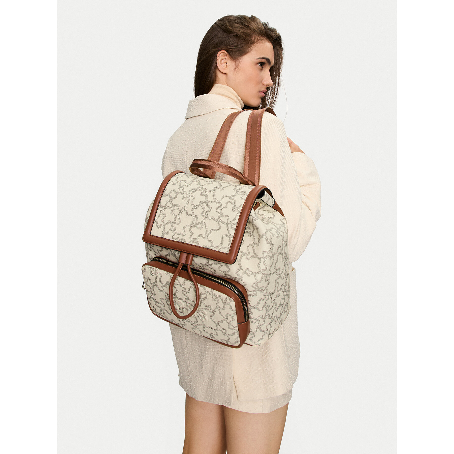 Rucsac TOUS Kaos Icon 395910183 Bej