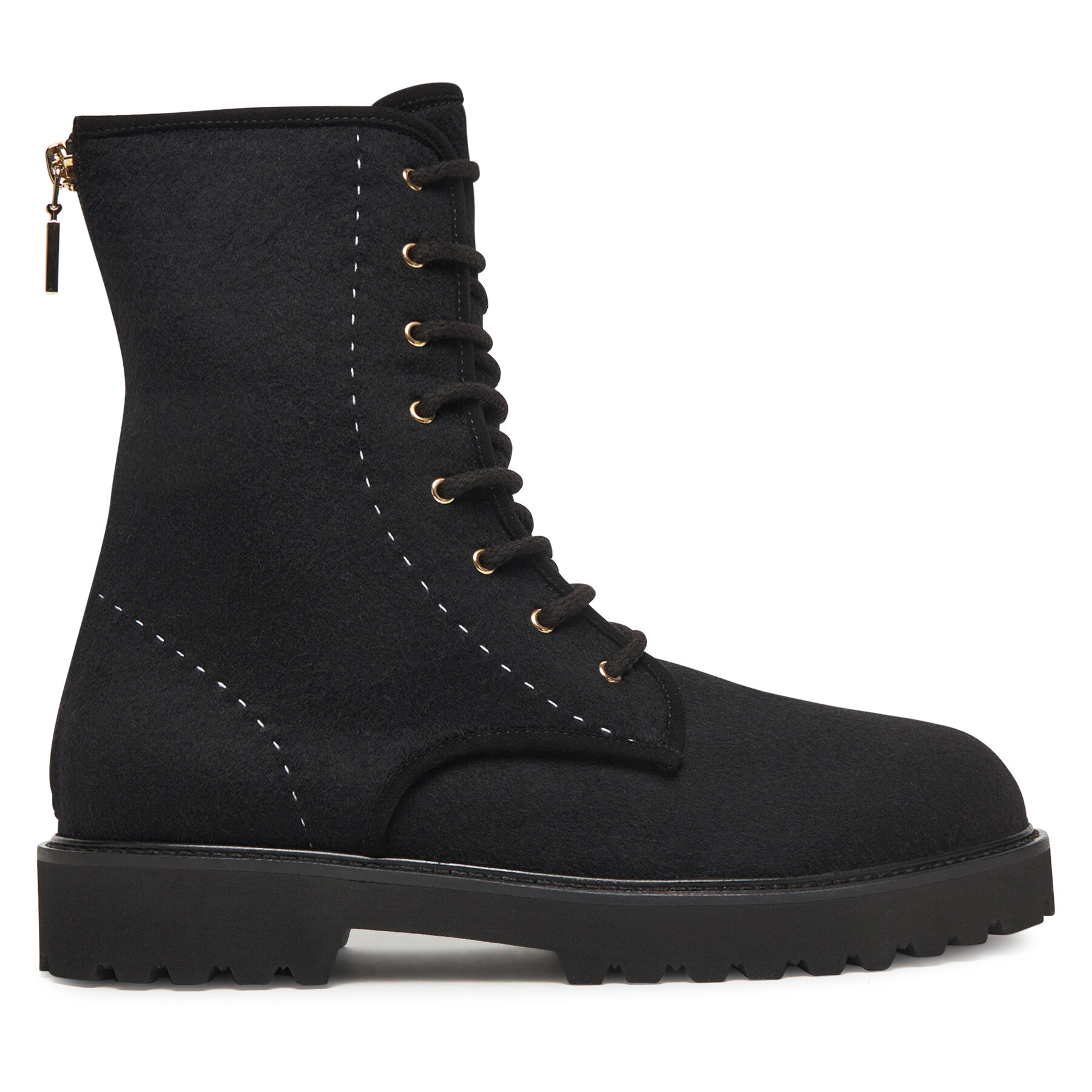 Bakancs Max Mara Bakerzipwk 25247960126 Fekete