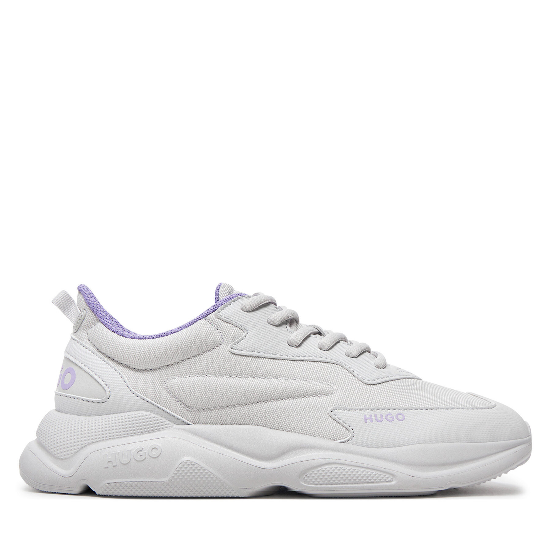 Sneakersy Hugo Leon_Runn 50512717 Sivá