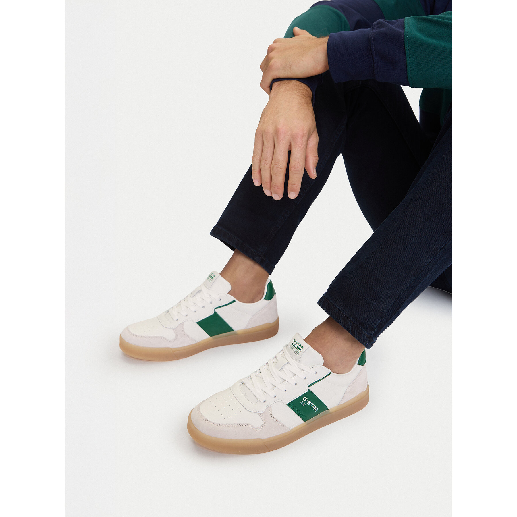 Sneakers G-Star Raw EO-SANDER-03 Alb
