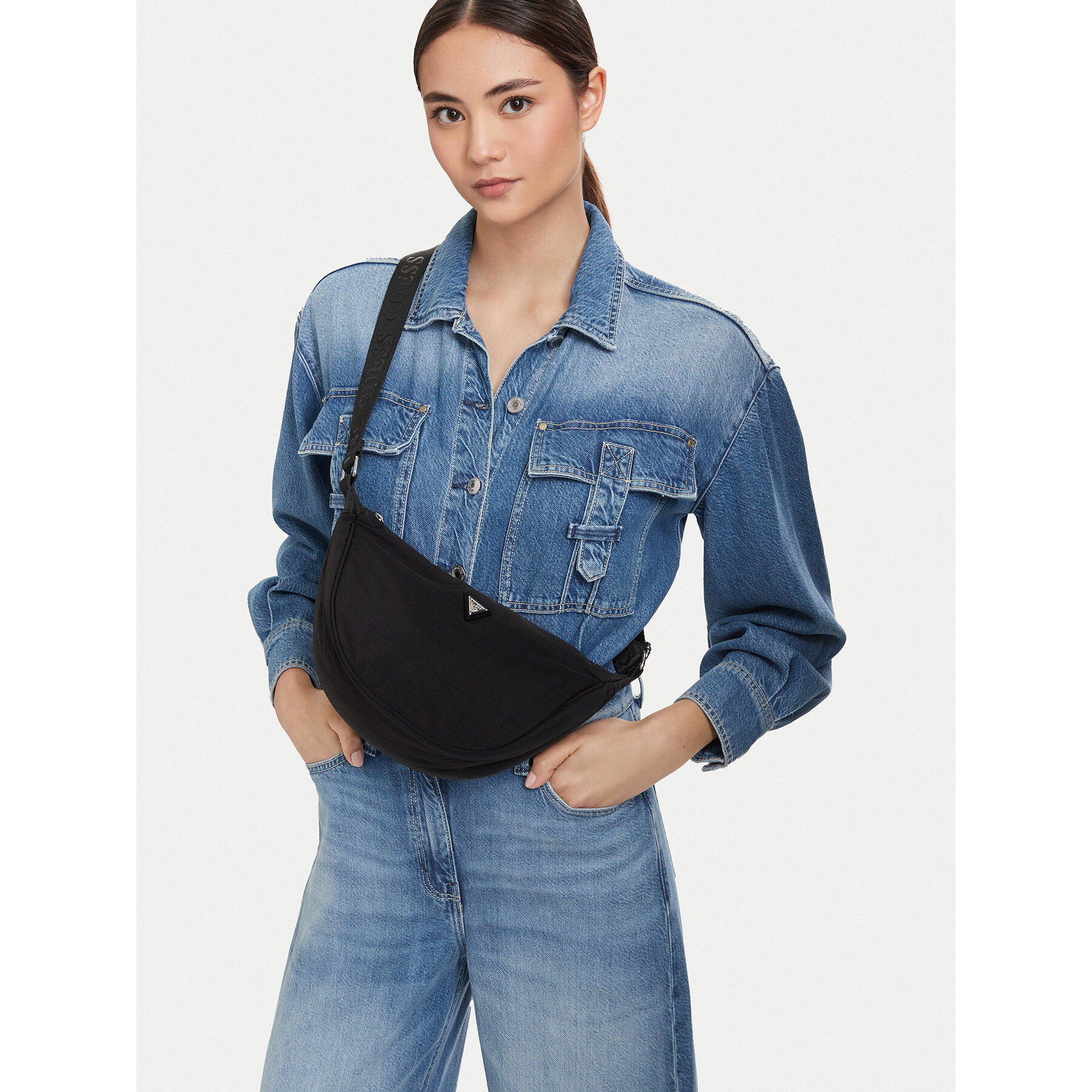 Дамска чанта Guess J6YZ13 W2531 Черен