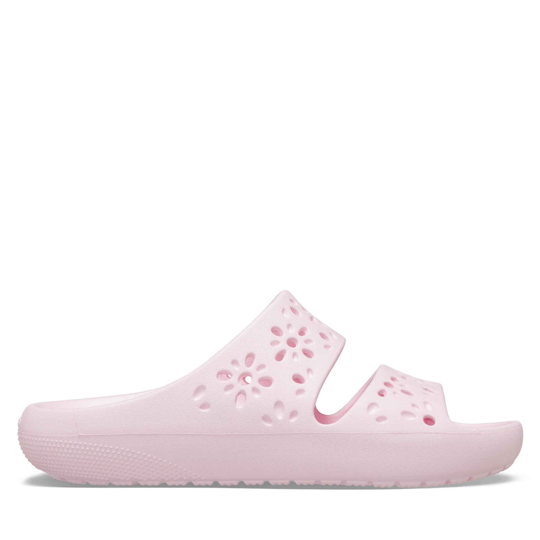 Dámske Šľapky Crocs, Rozmer: 42_43, Ružová, Classic Floral Cutout Sandal 210966