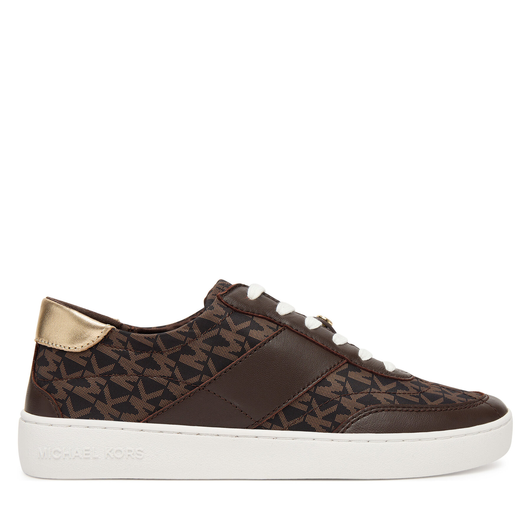Sneakersy MICHAEL Michael Kors Kaycee 43T5KCFS5L Hnedá