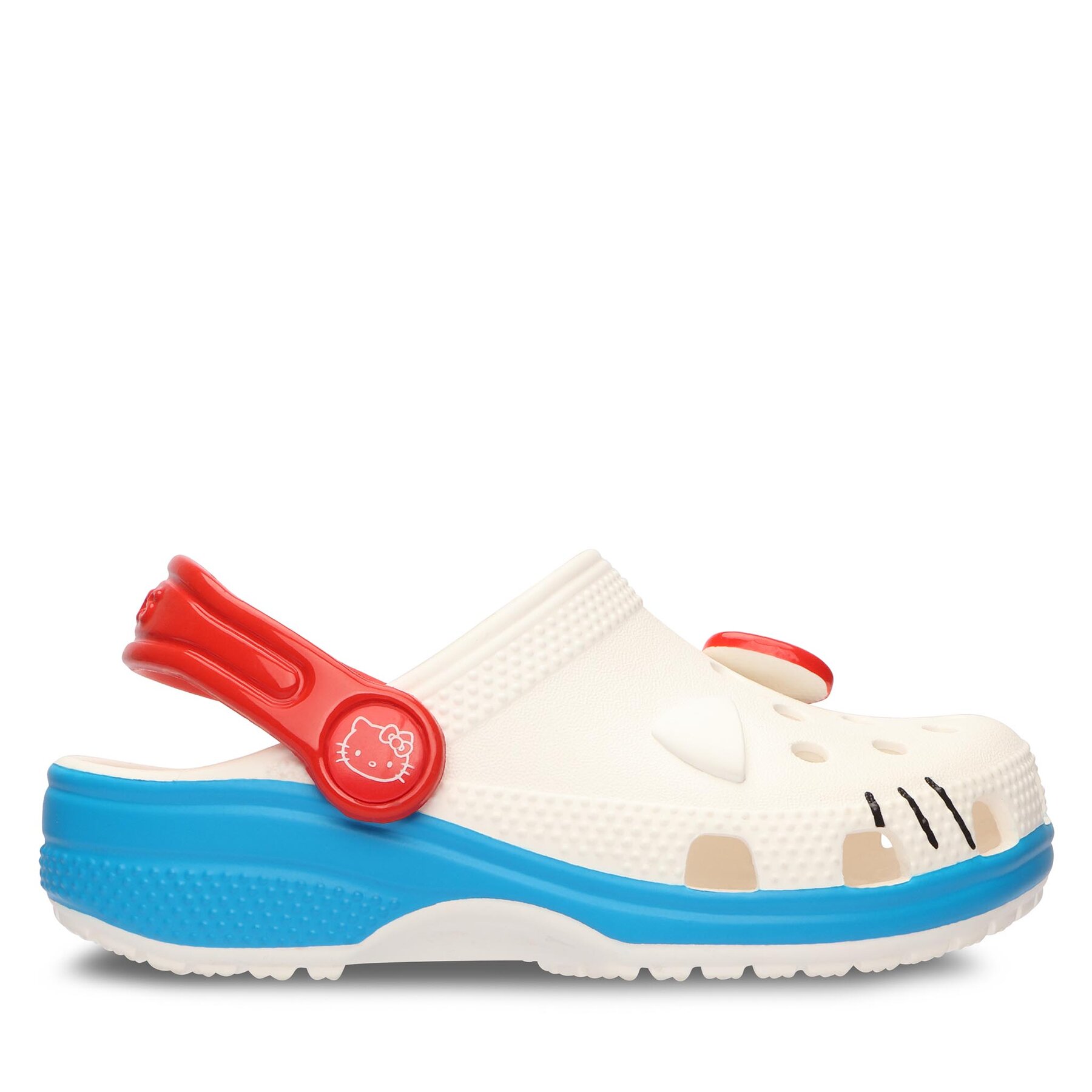 Bambina Ciabatte Crocs, Taglia 19_20, Bianco, Hello Kitty Iam Classic Clog T 209469, taglia : 19_20