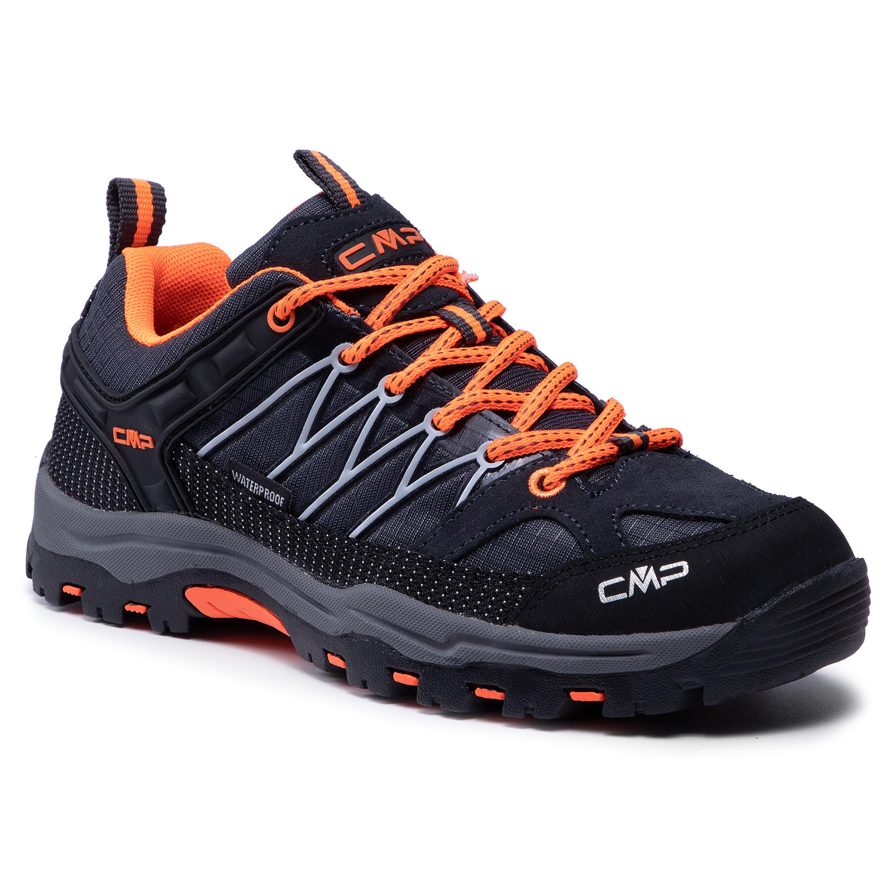 Παπούτσια πεζοπορίας CMP Kids Rigel Low Trekking Shoe Wp 3Q54554J Σκούρο μπλε