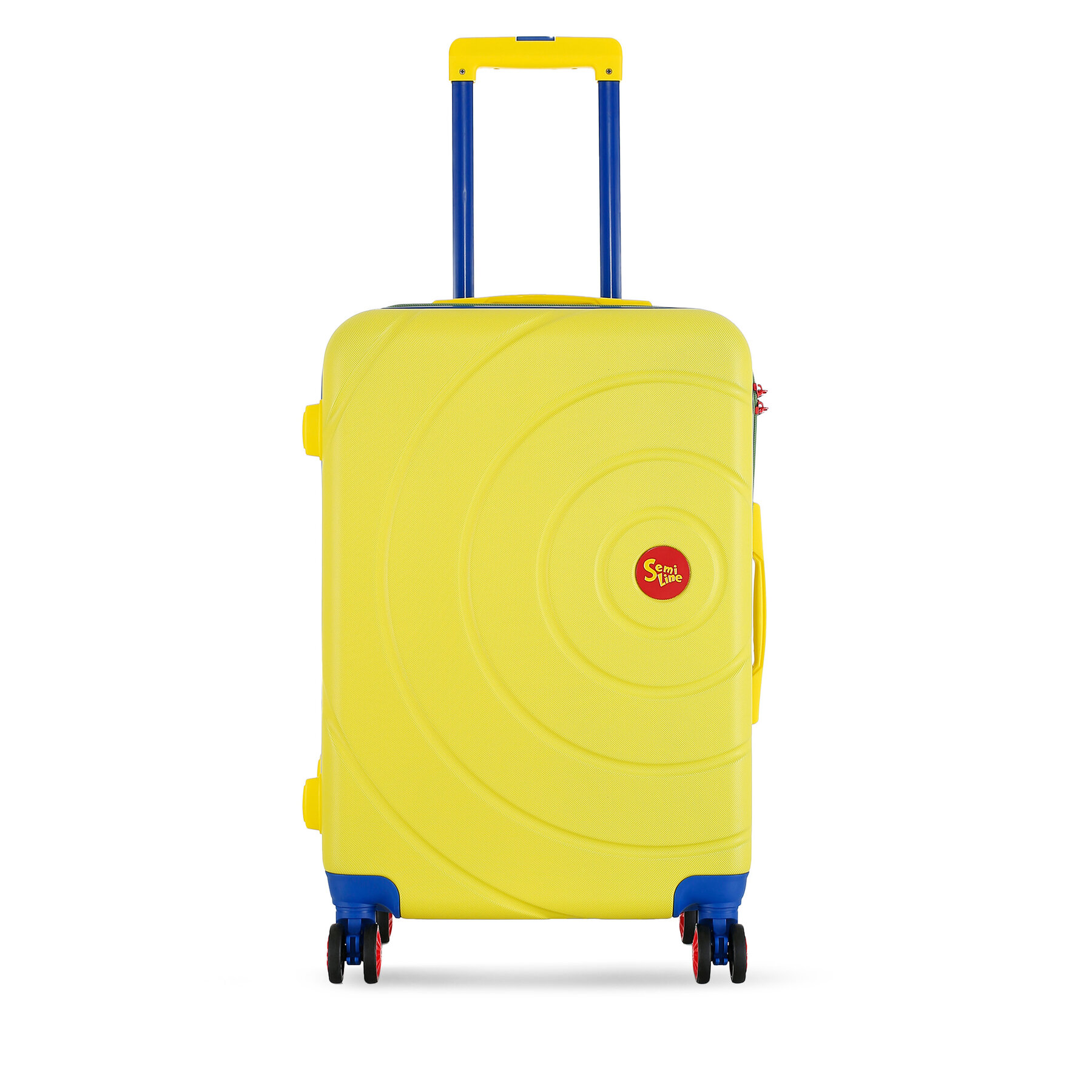 Valiză pentru copii Semi Line T5929-2 Galben