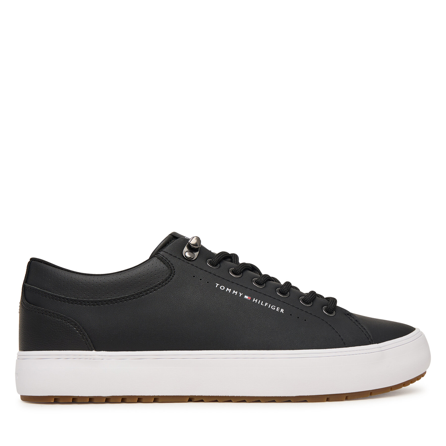 Сникърси Tommy Hilfiger Harlem Lth Vulc Cleat Winter FM0FM05950 Черен