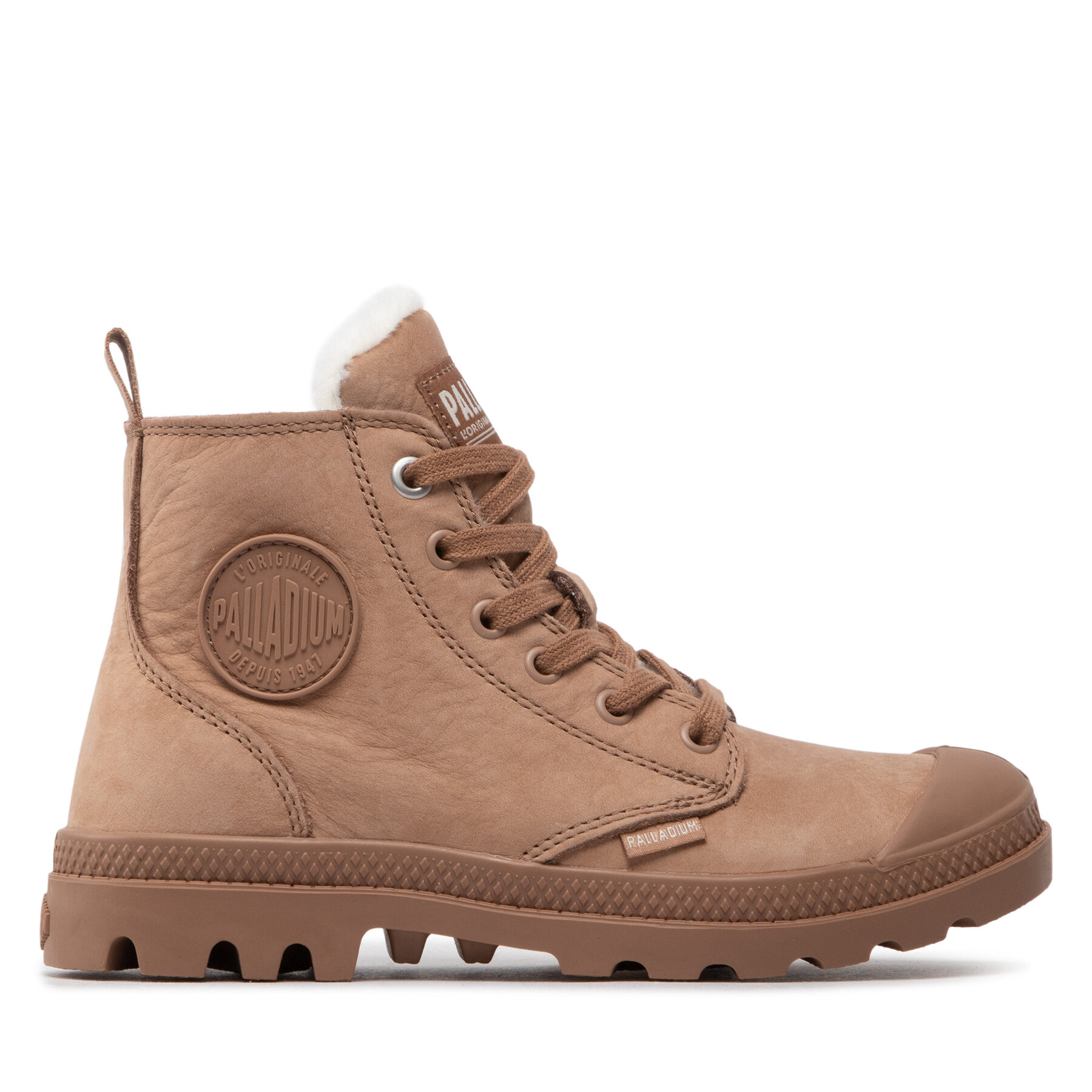 Dámske Outdoorová obuv Palladium, Rozmer: 40, Hnedá, Pampa Hi Zip Wl 95982-254-M