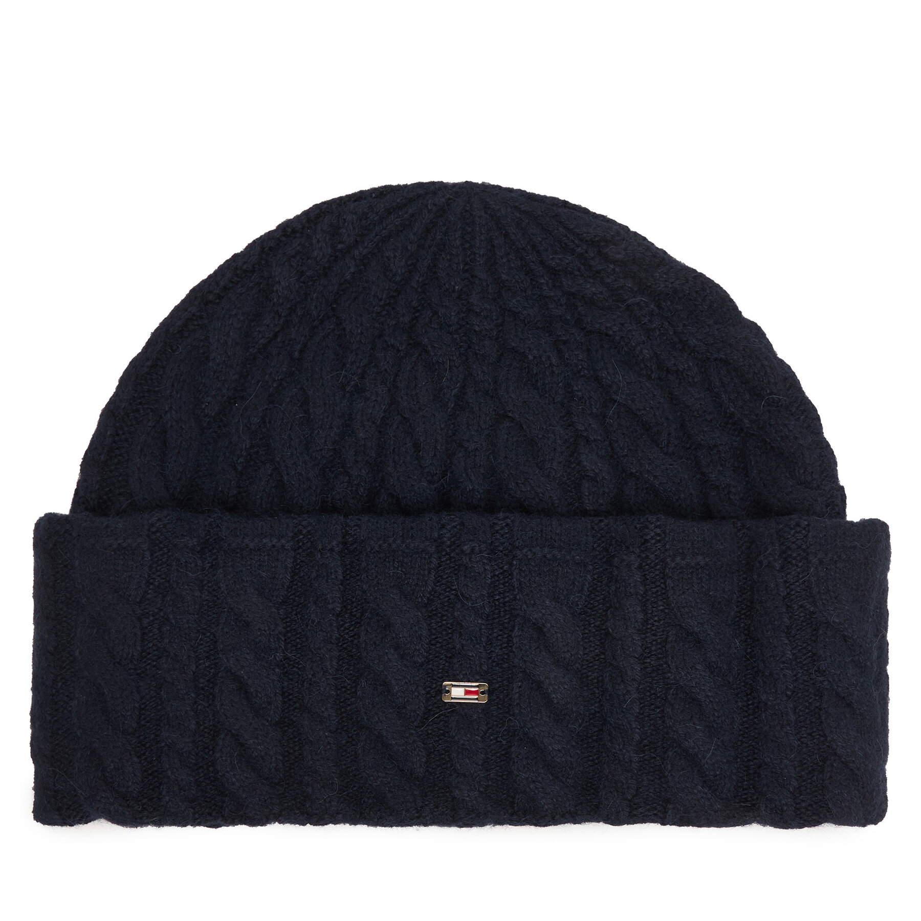 Шапка Tommy Hilfiger AW0AW19111 Тъмносин