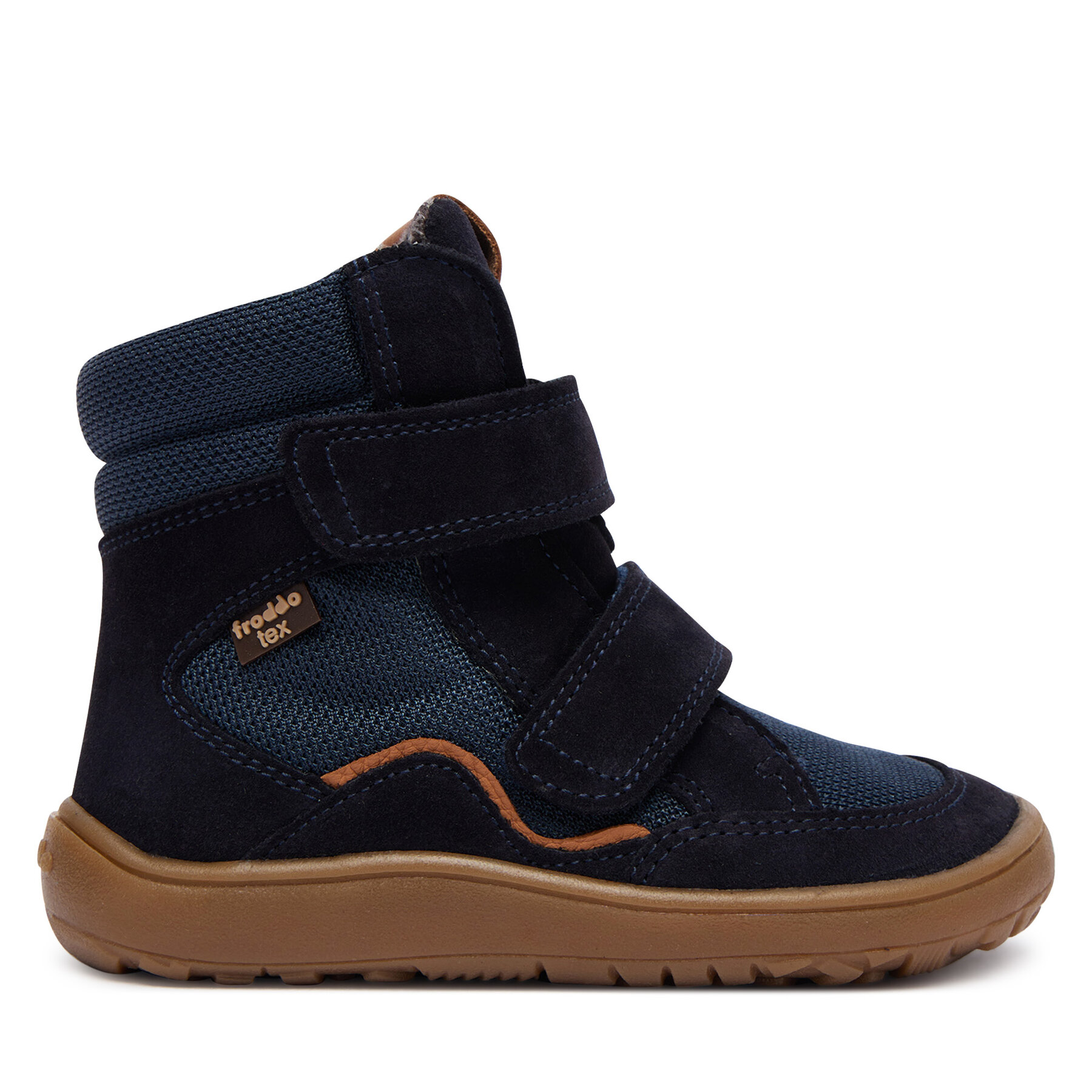 Zimski škornji Froddo Barefoot Tex Winter Tl G3160247-T S Mornarsko modra
