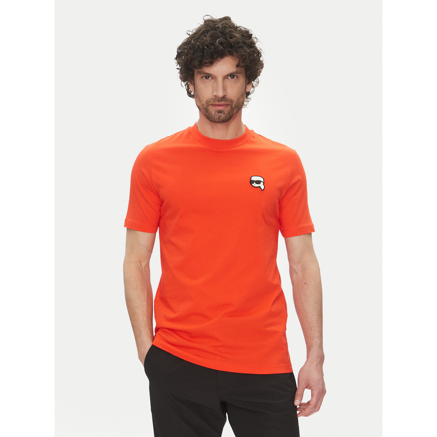 KARL LAGERFELD T-Shirt 755710 552224 Κόκκινο Regular Fit