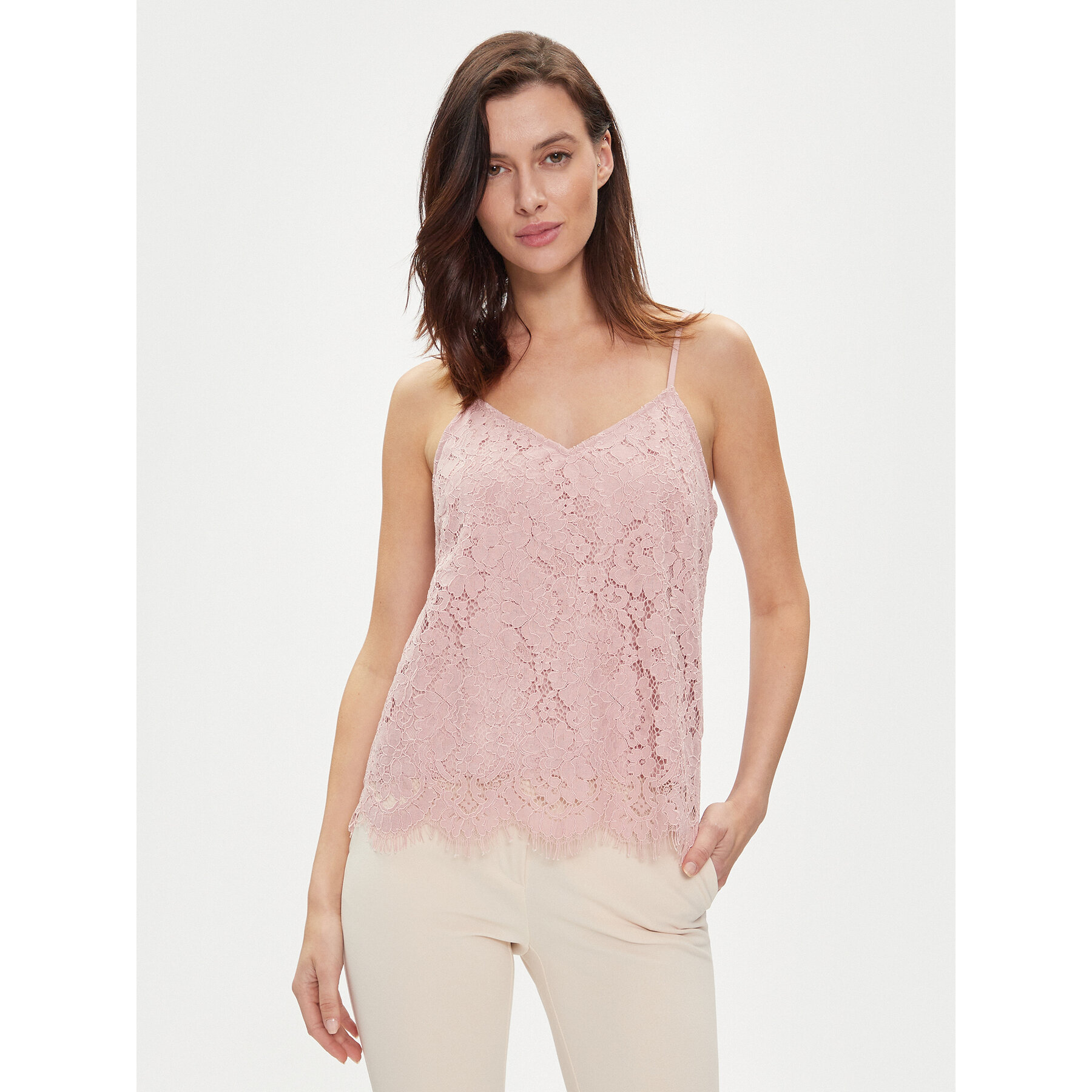 YAS Top Perla 26032812 Rosa Regular Fit