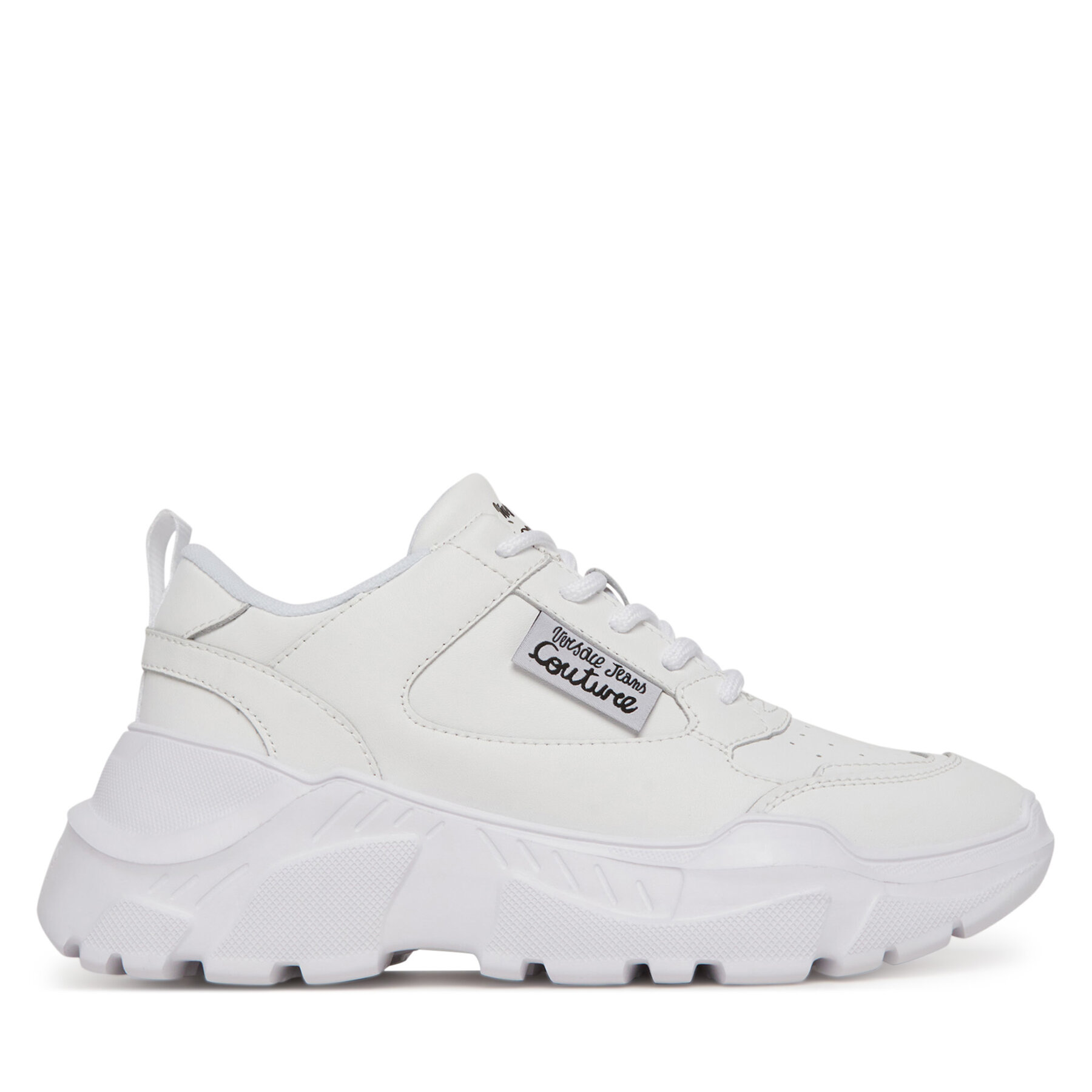 Sneakersy Versace Jeans Couture 78VA3SC2 Biela