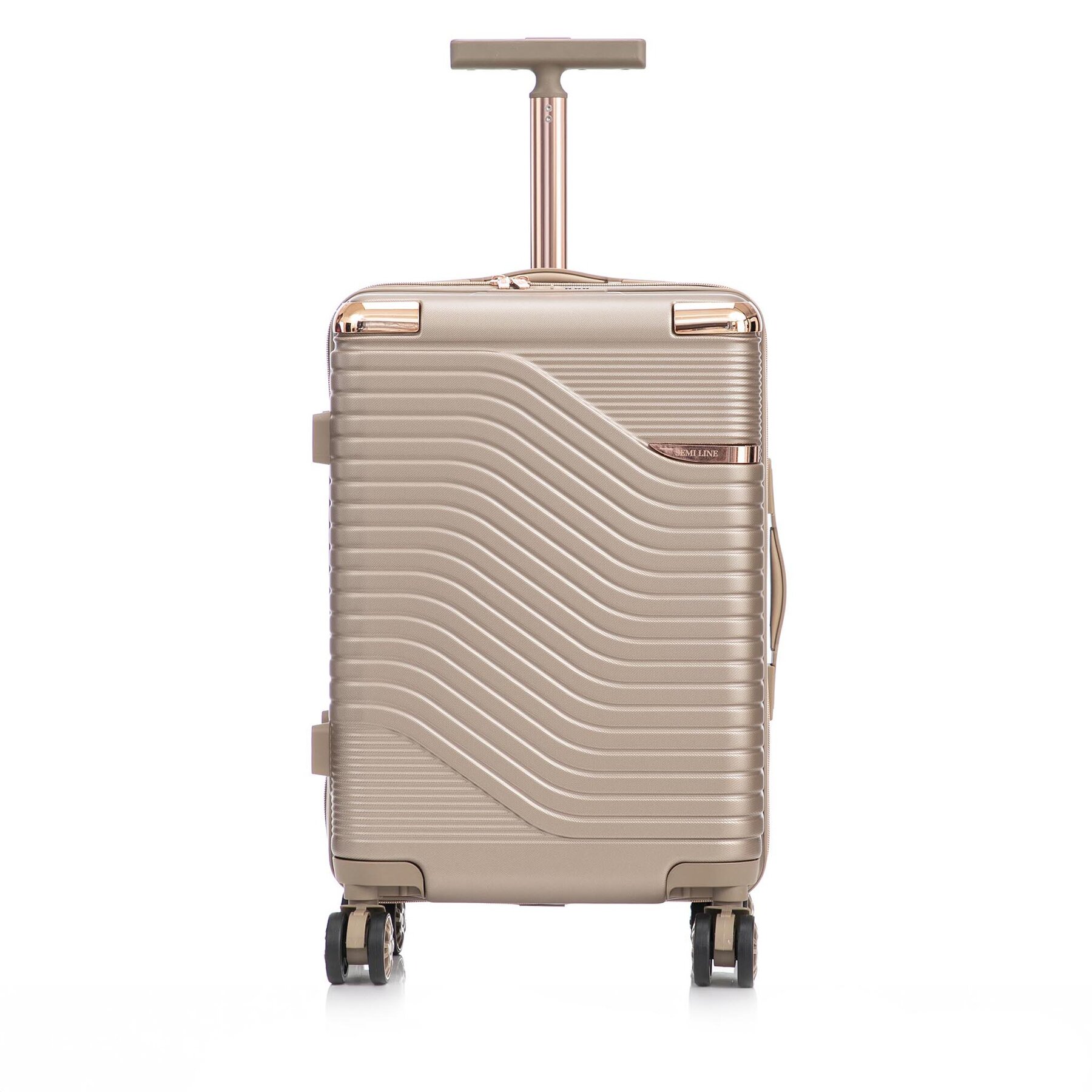  Kabinbőrönd Semi Line T5808-3 Arany akciós termékkép 1
