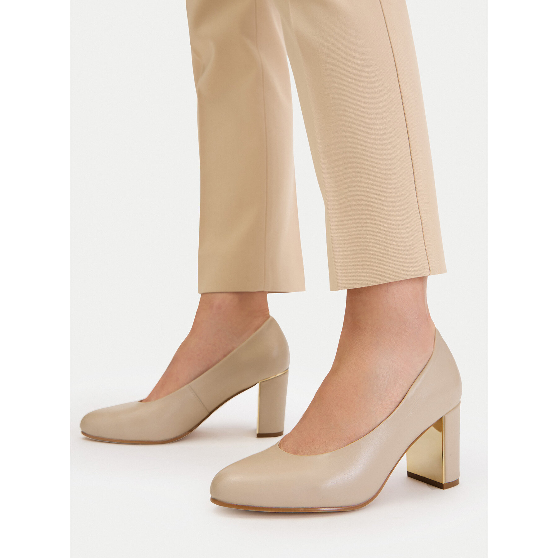 Pantofi pumps Lasocki CEO-WS1055-02 Bej