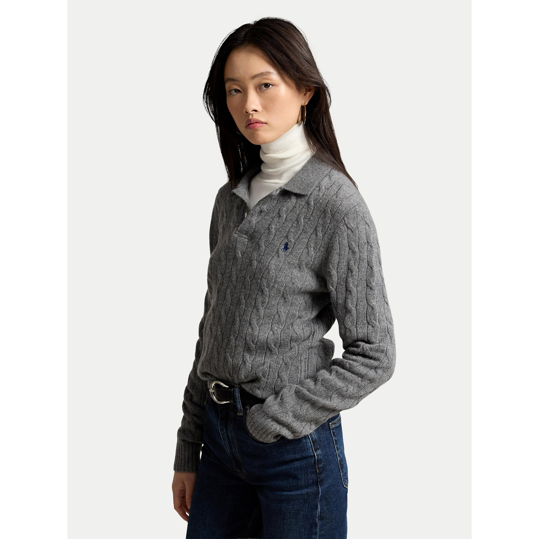 Polo Ralph Lauren Pullover 211972132500 Grau Regular Fit