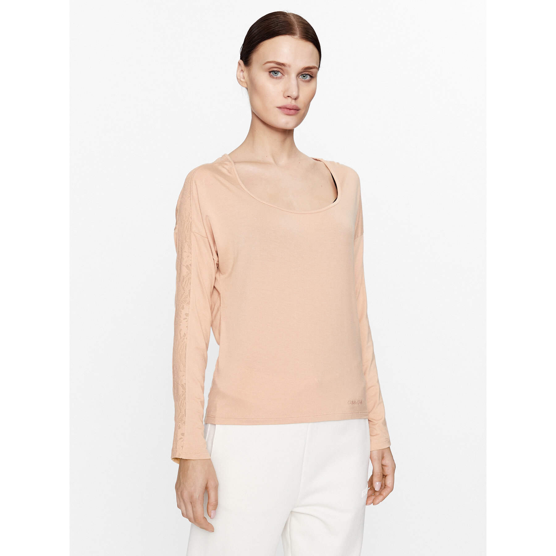 Calvin Klein Underwear Maglietta del pigiama 000QS7006E Beige Regular Fit